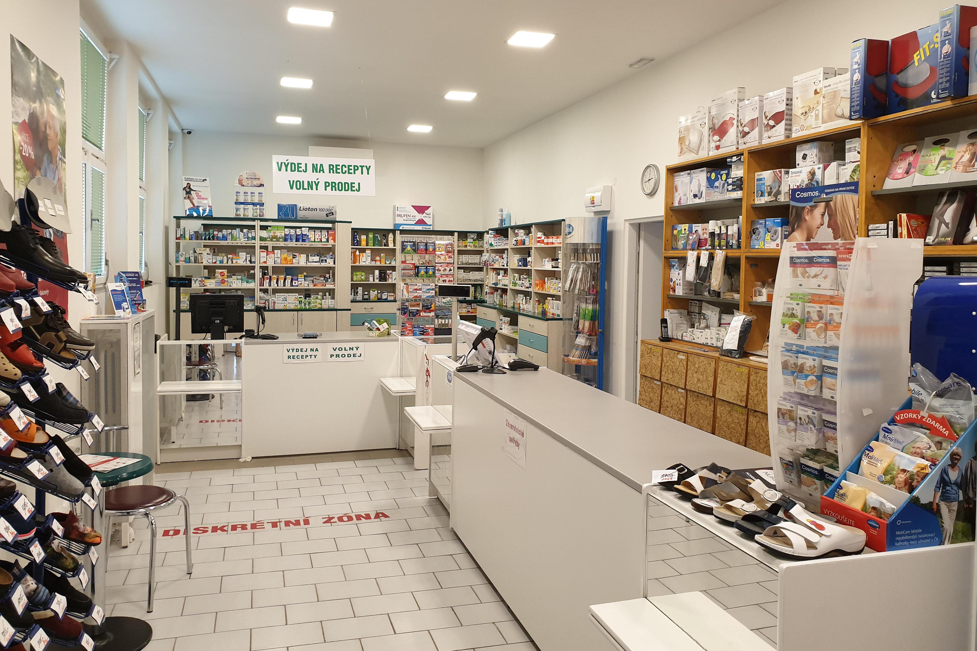 Prodejna zdravotnických potřeb Na Františku