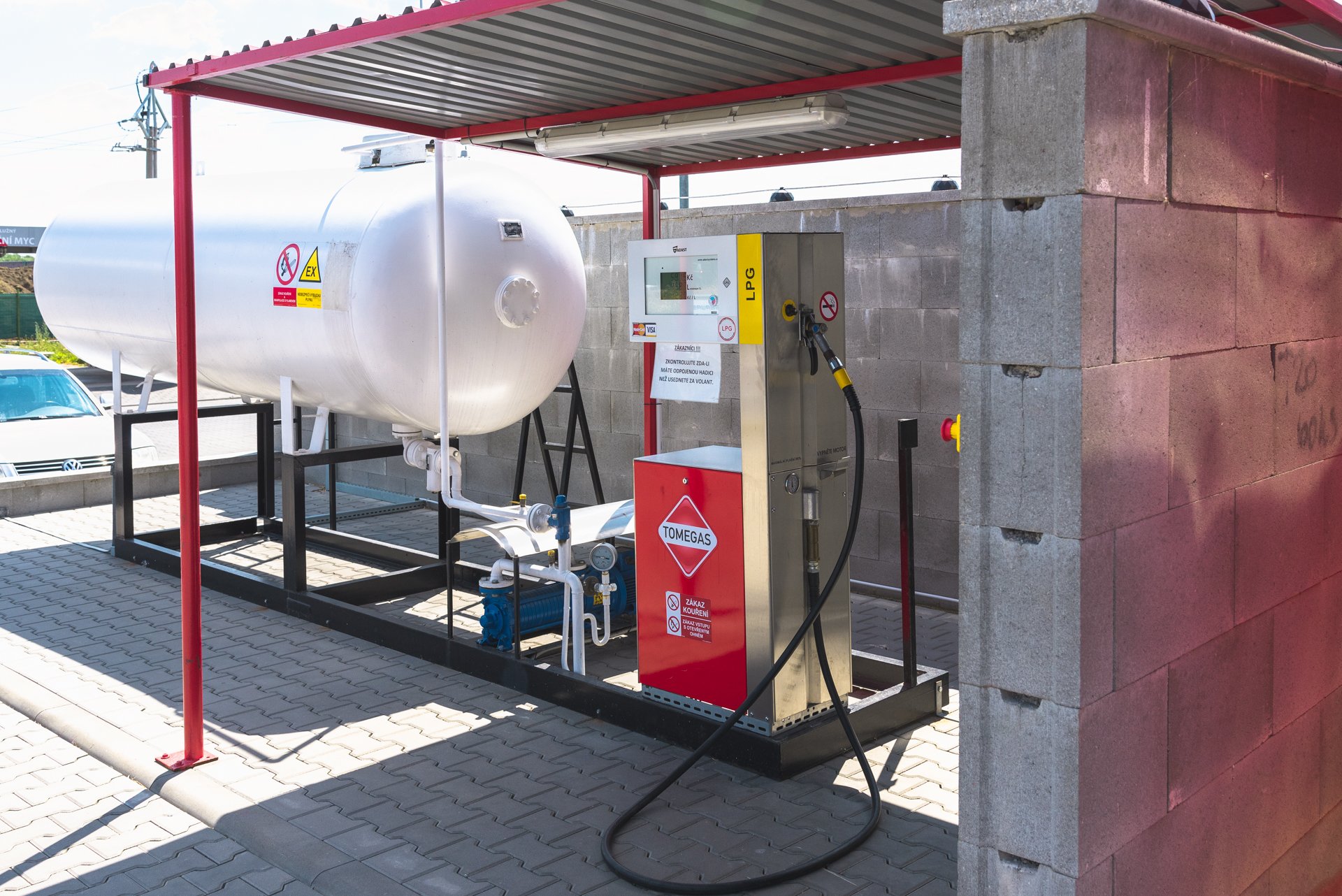 čerpací stanice LPG TOMEGAS foto 2
