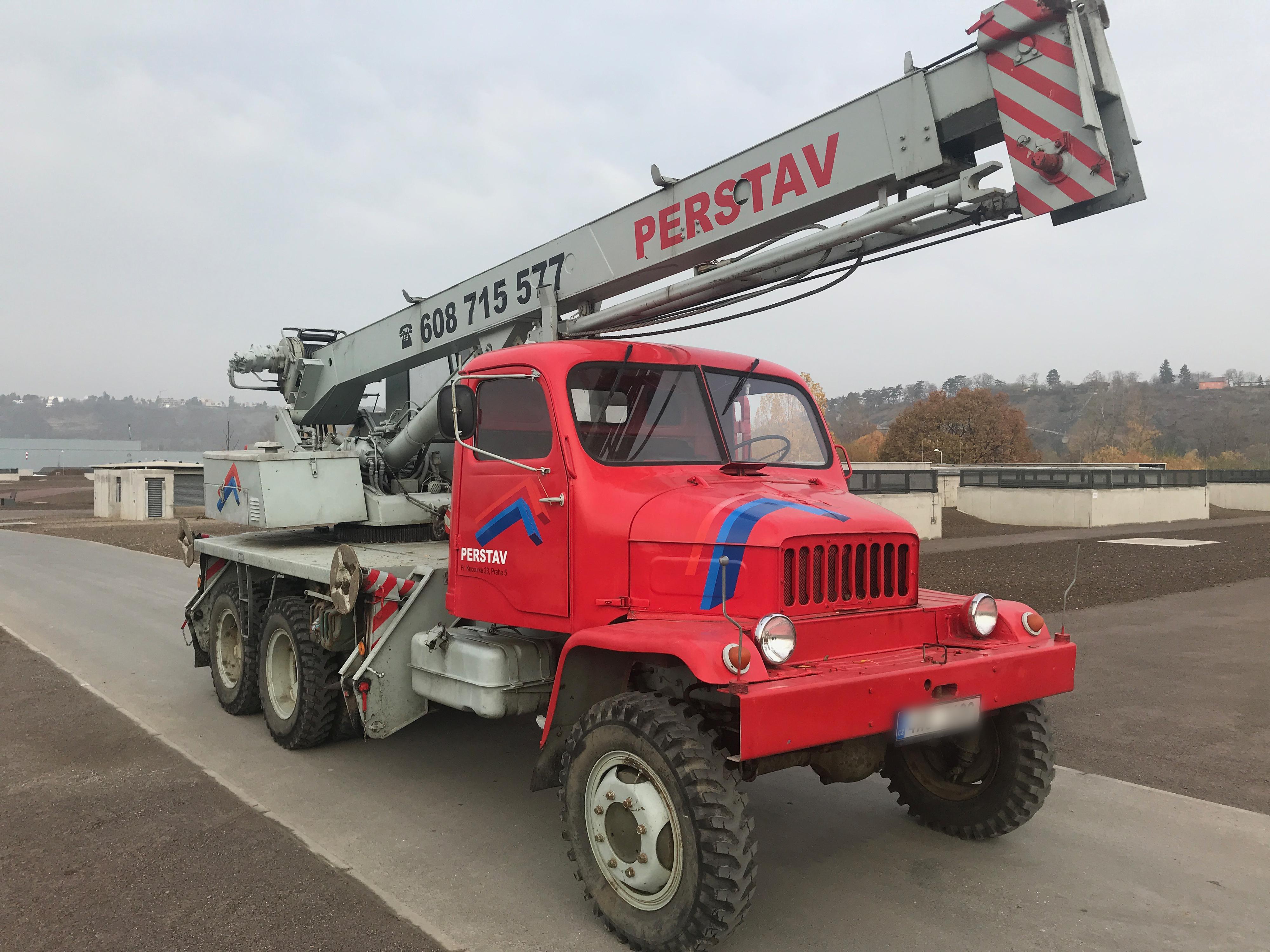 Perstav - jeřábnické práce