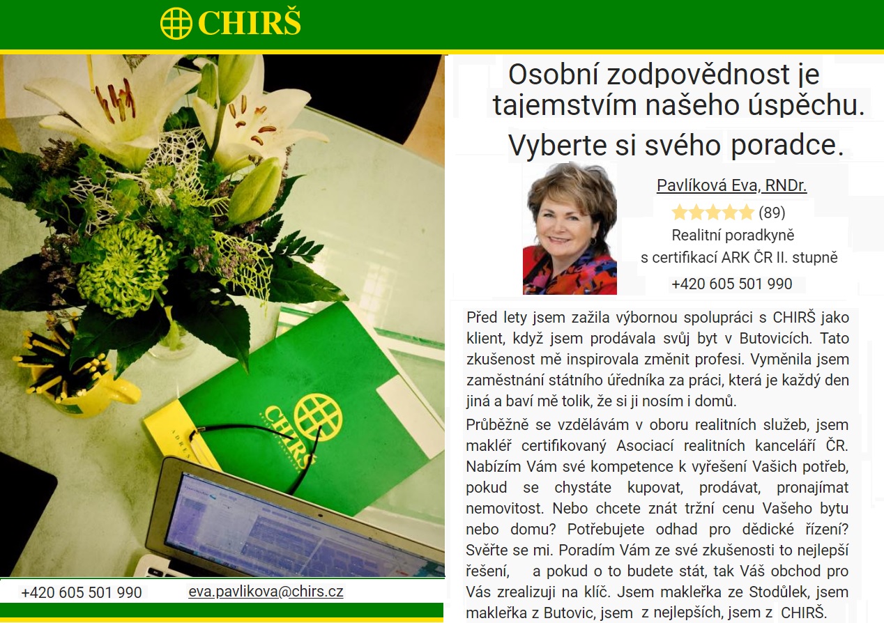 RNDr. Eva Pavlíková - Makléřka ze Stodůlek foto 4