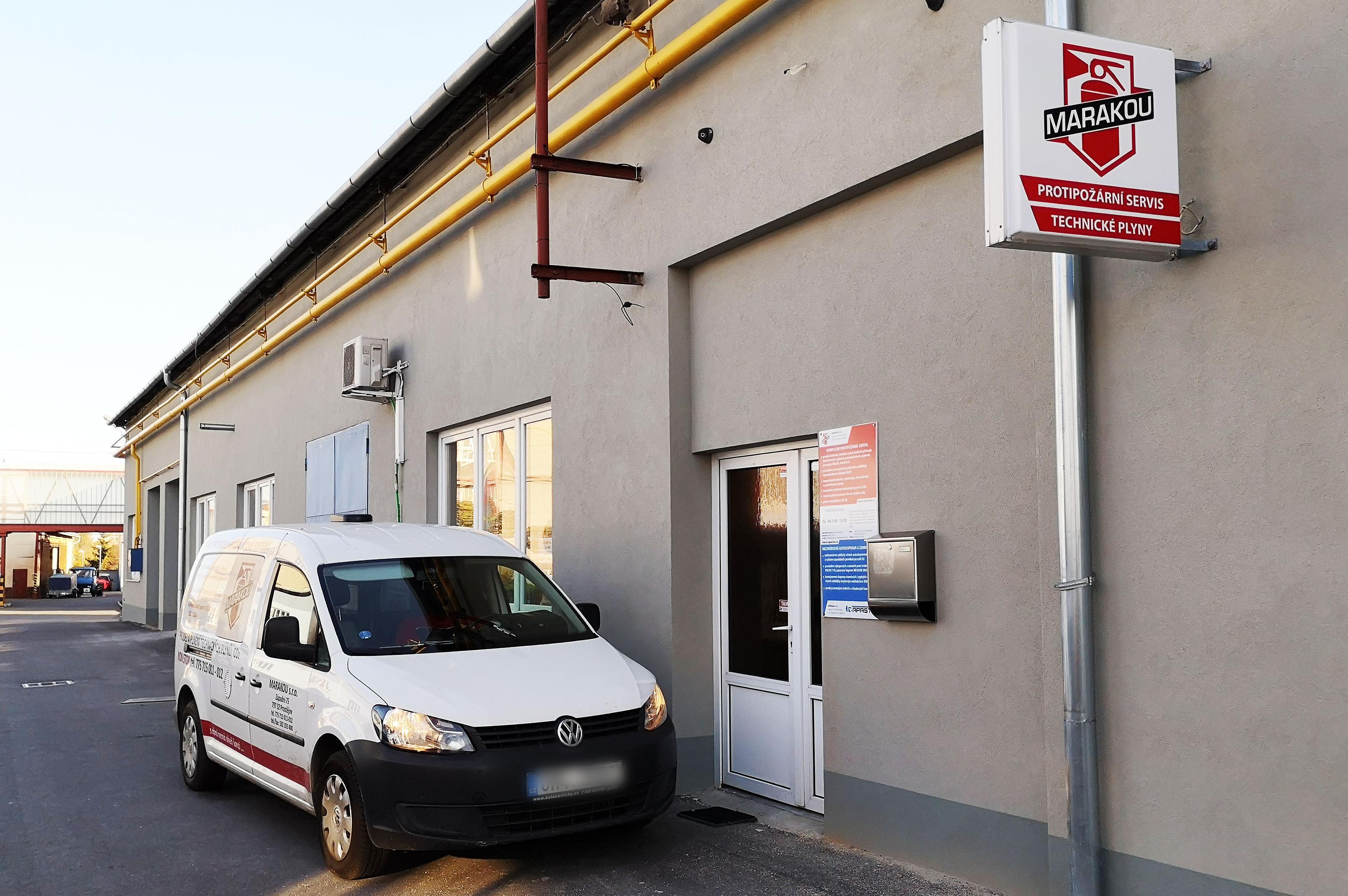 MARAKOU s.r.o. - KOMPLEXNÍ PROTIPOŽÁRNÍ SERVIS