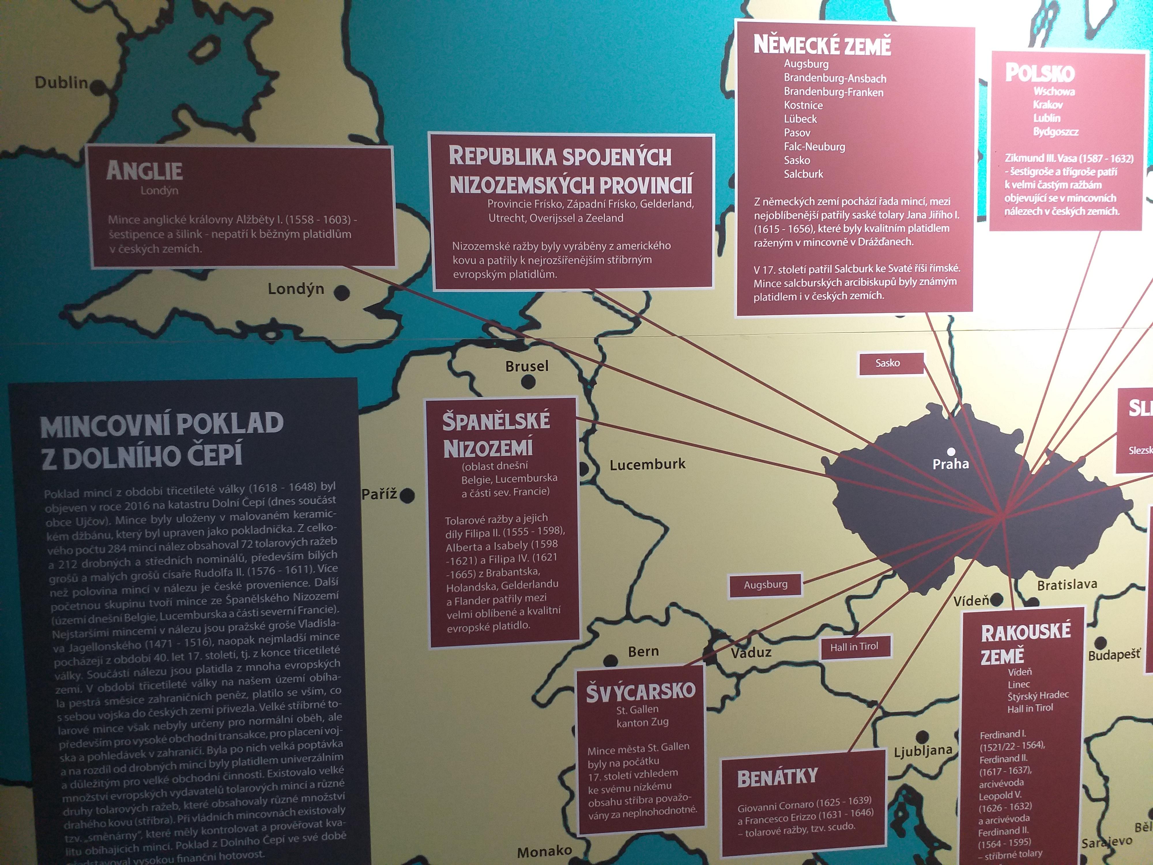 Expozice mincovního pokladu foto 2