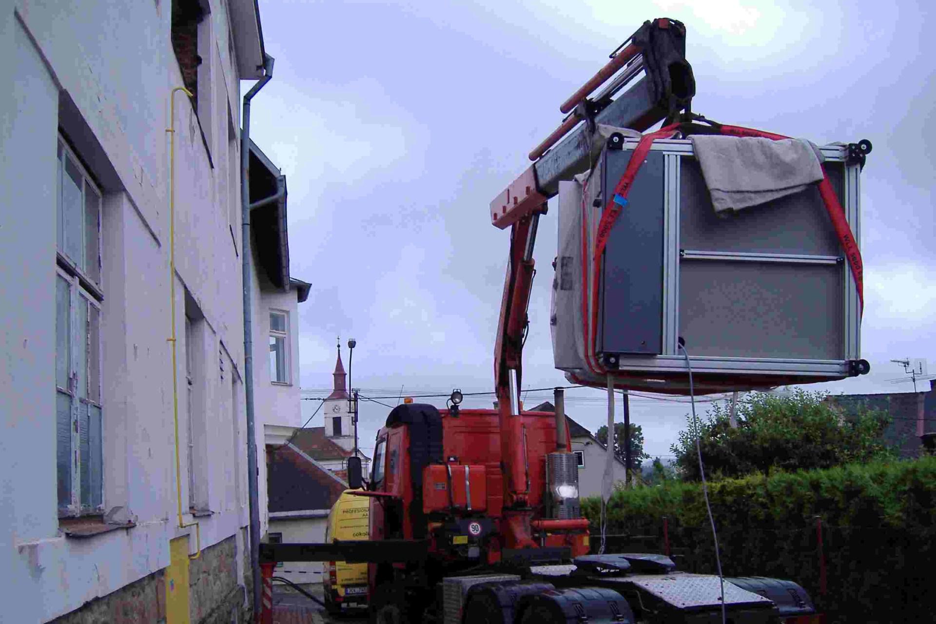 Stěhování trezorů