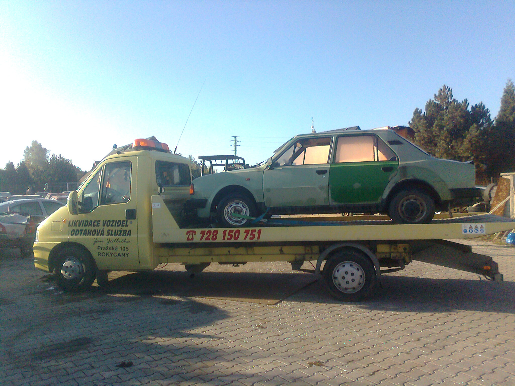 LIKVIDACE VOZIDEL a ODTAHOVÁ SLUŽBA Jedlička foto 4