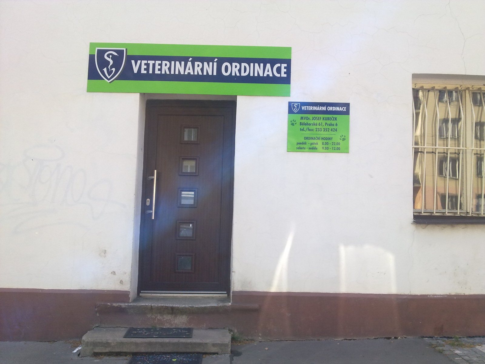 Veterina Bělohorská  - MVDr. Josef Kubeček foto 2