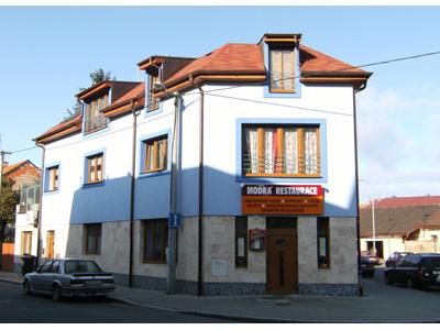 Modrá restaurace foto 2