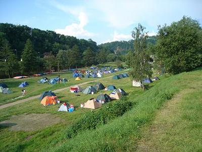 Kemp Nové Spolí Český Krumlov foto 3