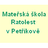 logo Mateřská škola Ratolest