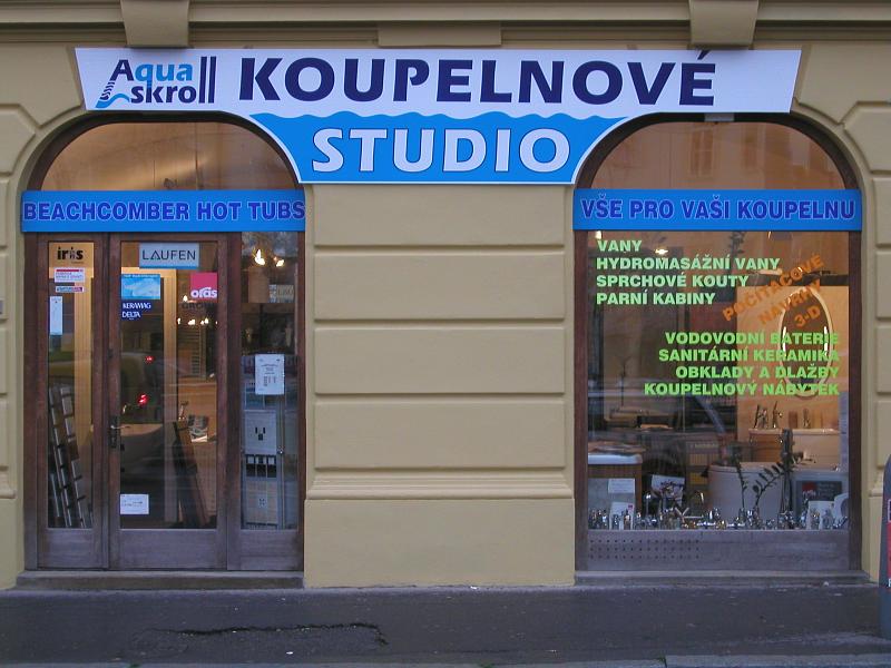 Aquaskroll koupelnové studio