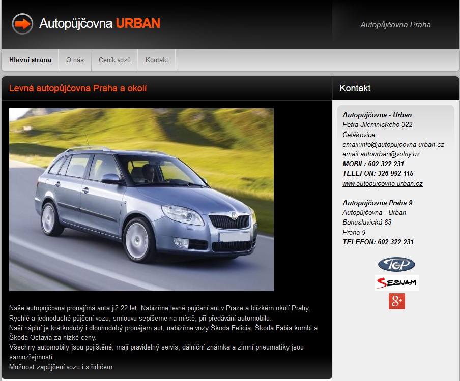 Autopůjčovna Urban foto 2