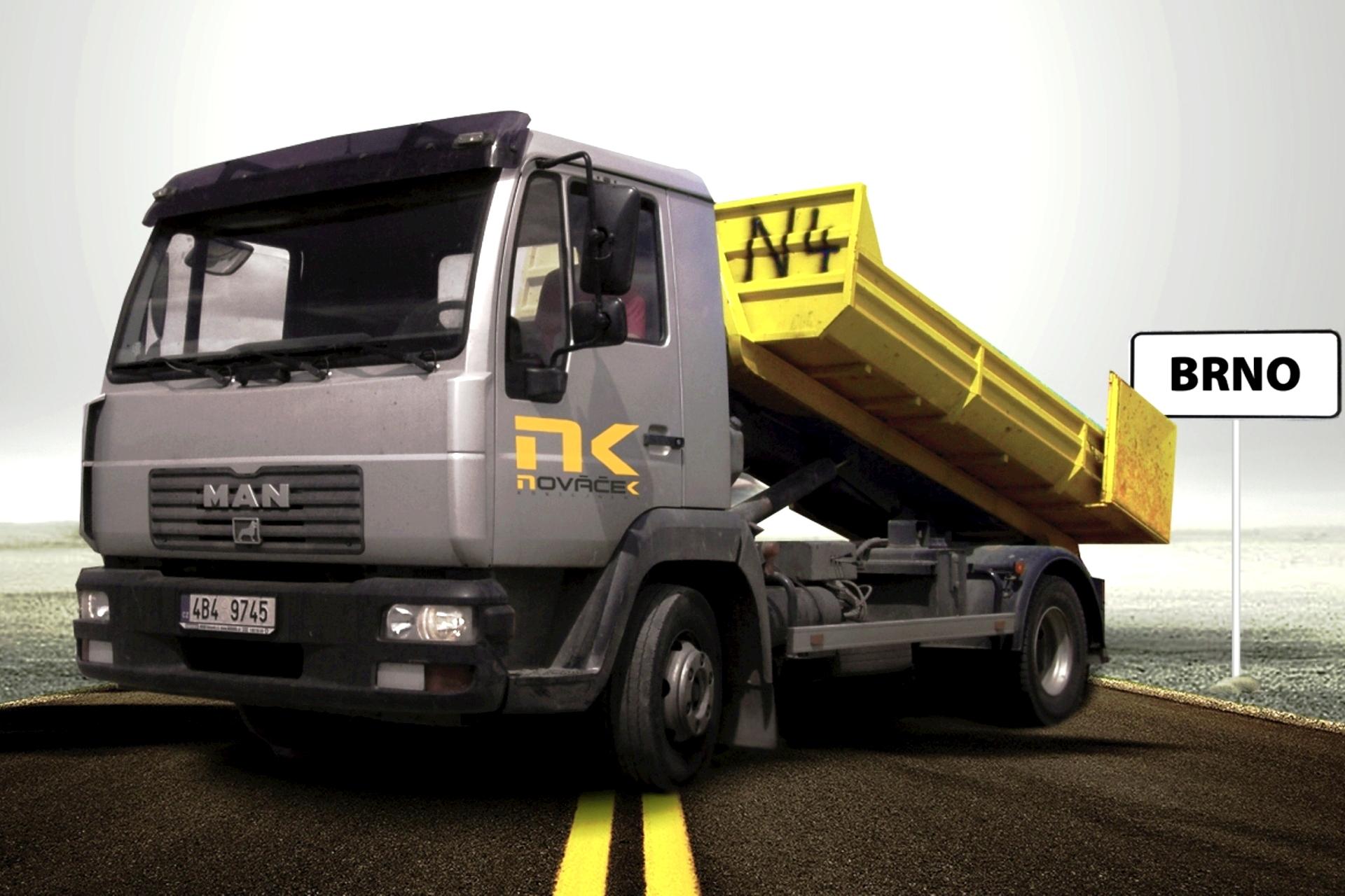 Nováček - kontejnery