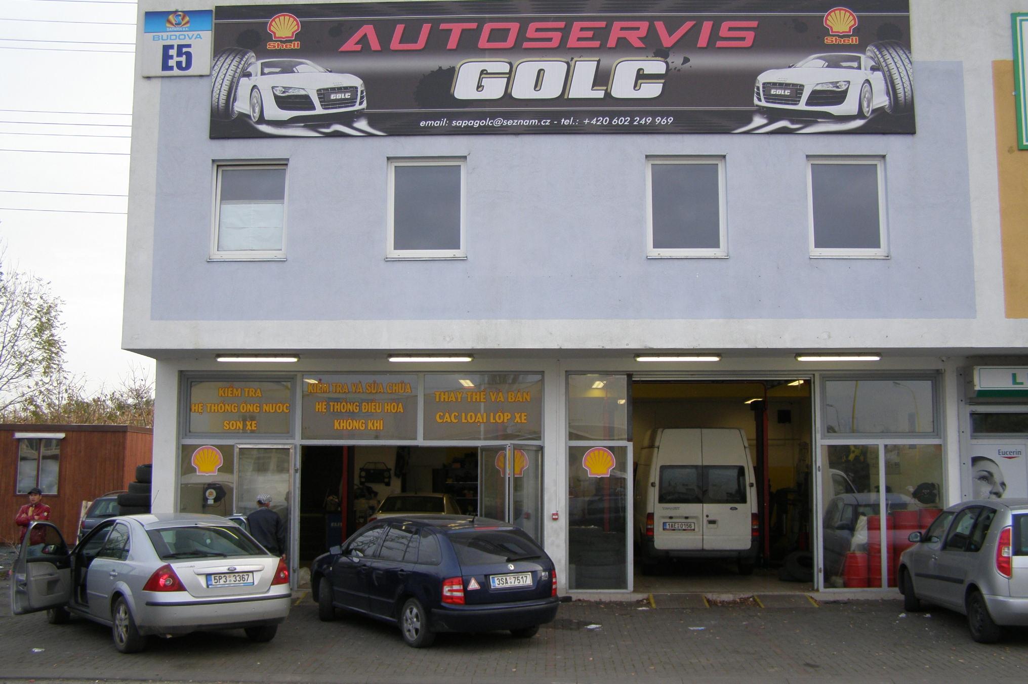 AUTOSERVIS  GOLC