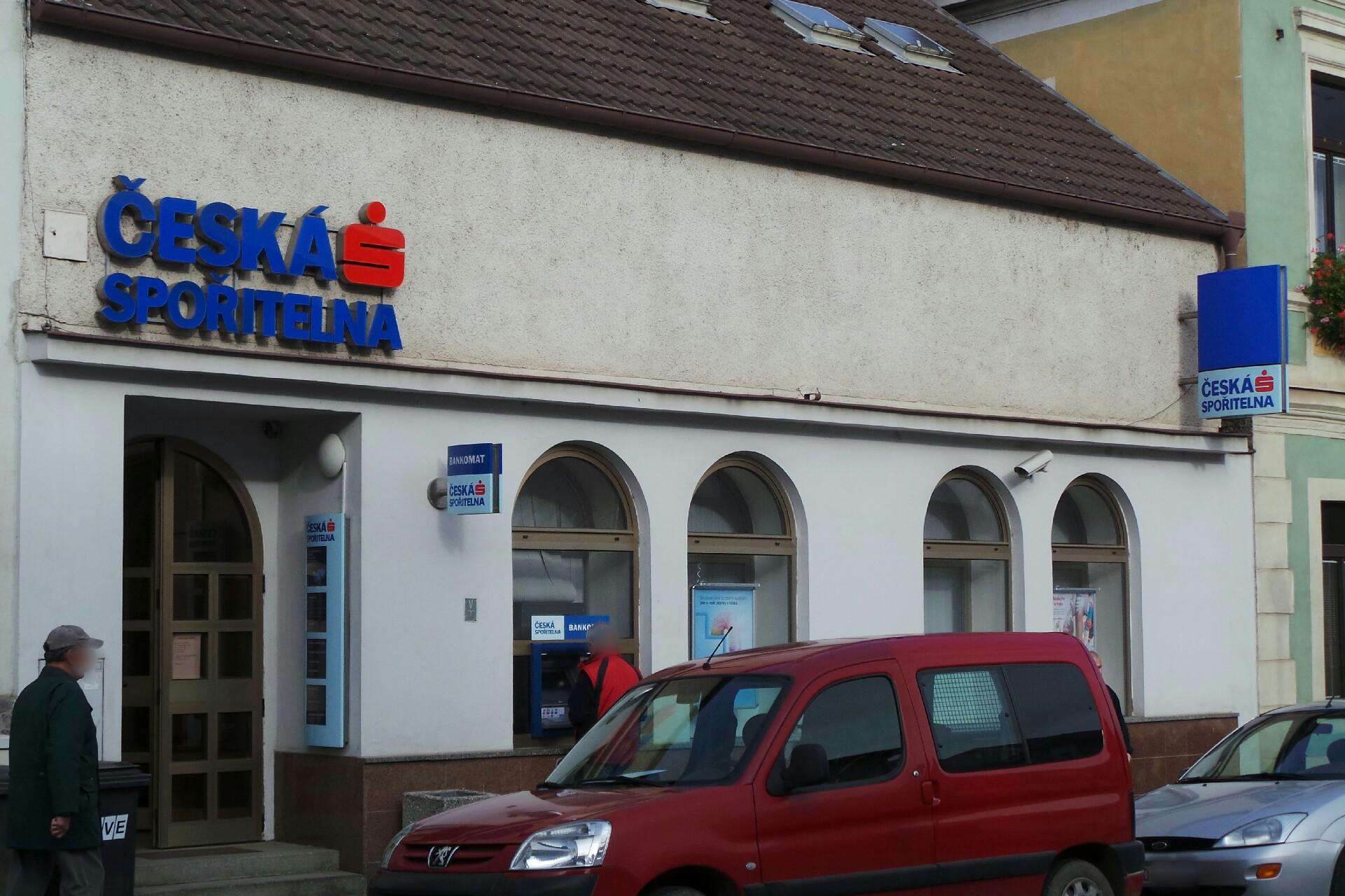 Bankomat České spořitelny