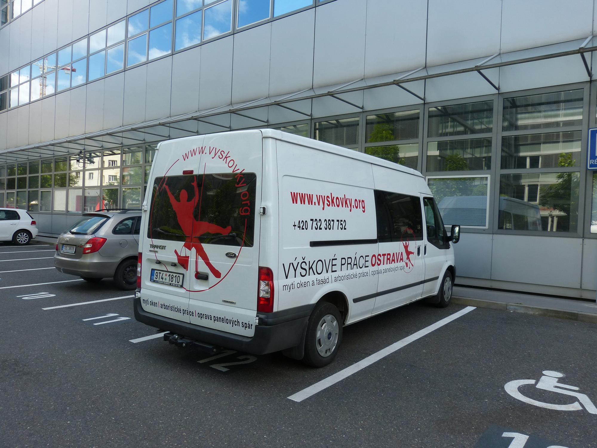 Výškové práce Ostrava