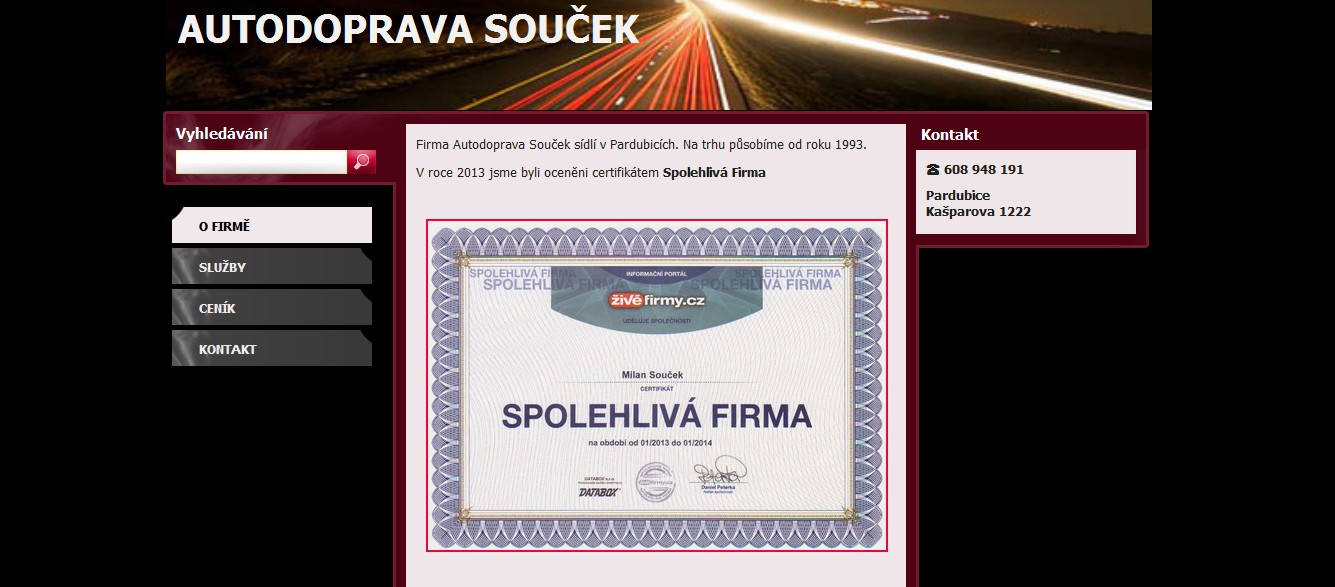 Autodoprava Souček foto 2