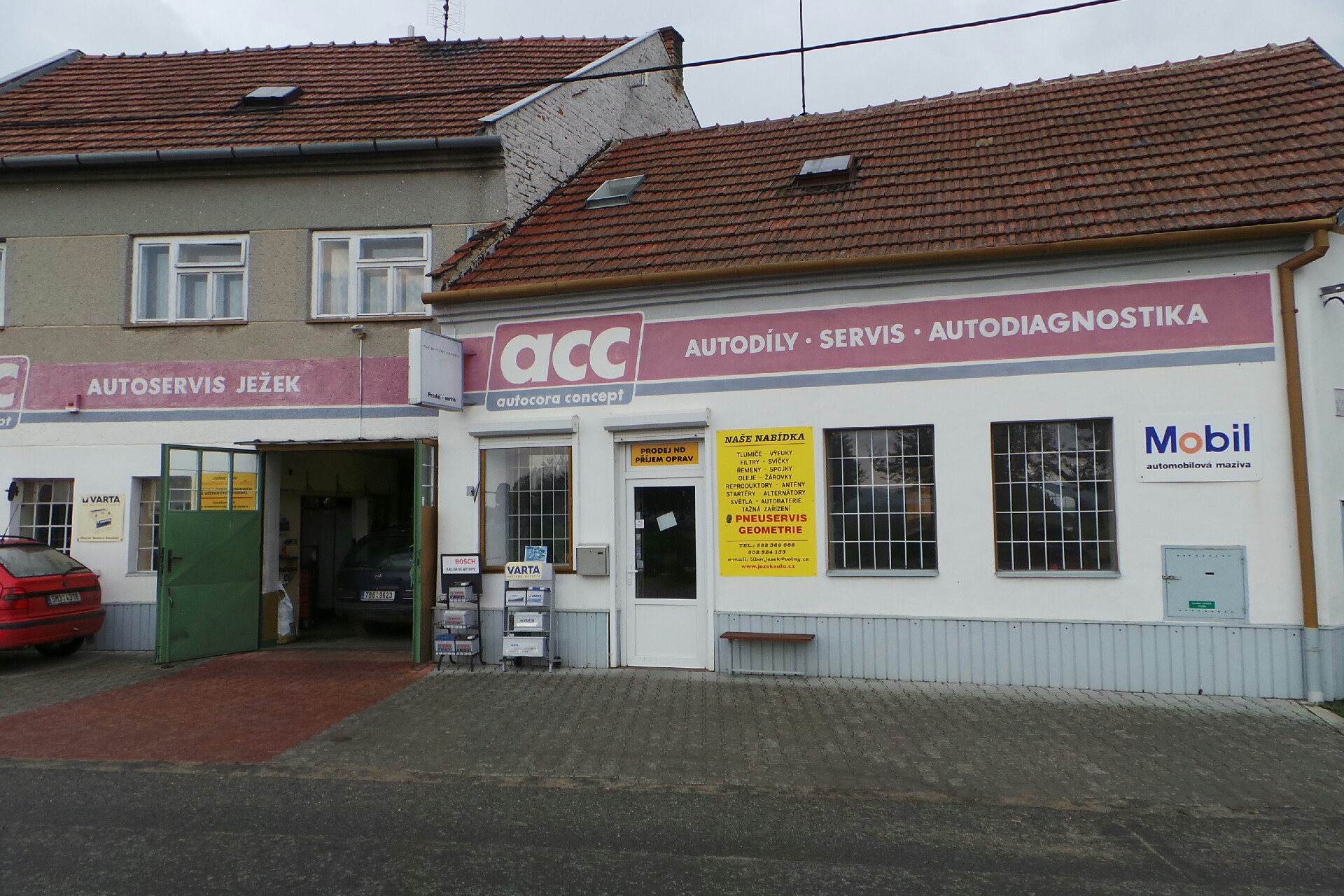 Autoservis - pneuservis Ježek