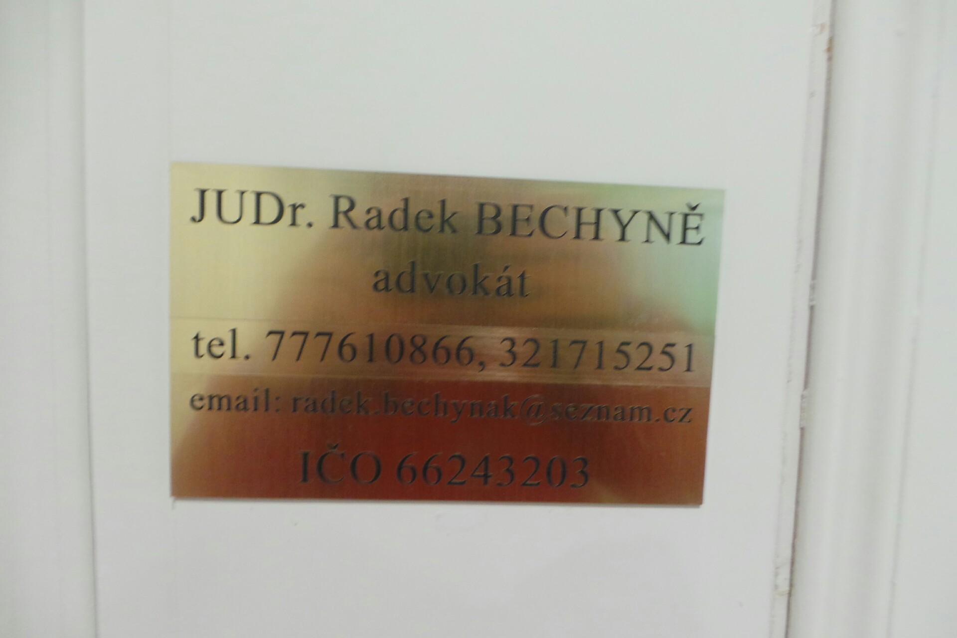 JUDr. Radek Bechyně, advokát foto 2