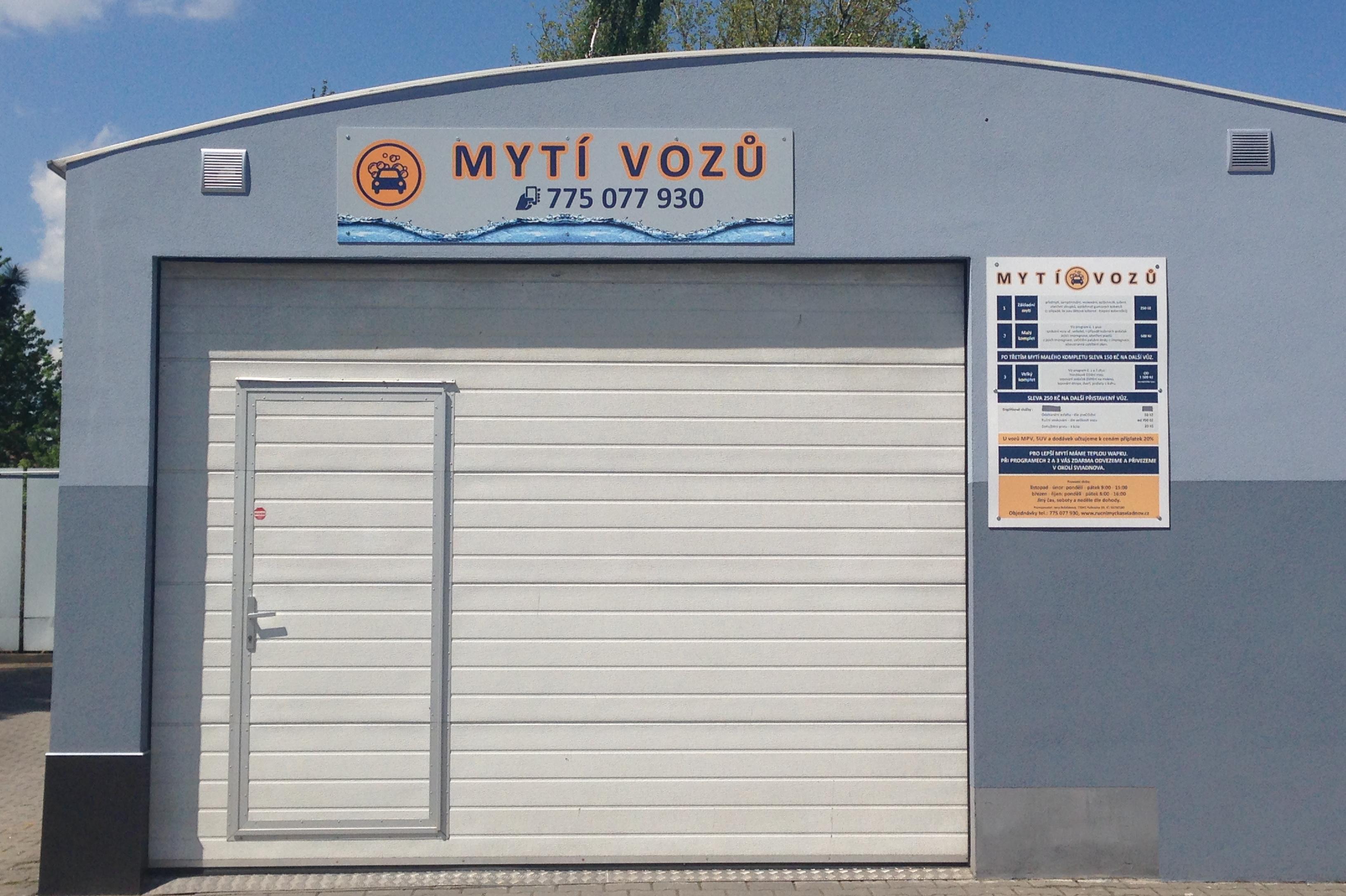 Ruční myčka Sviadnov