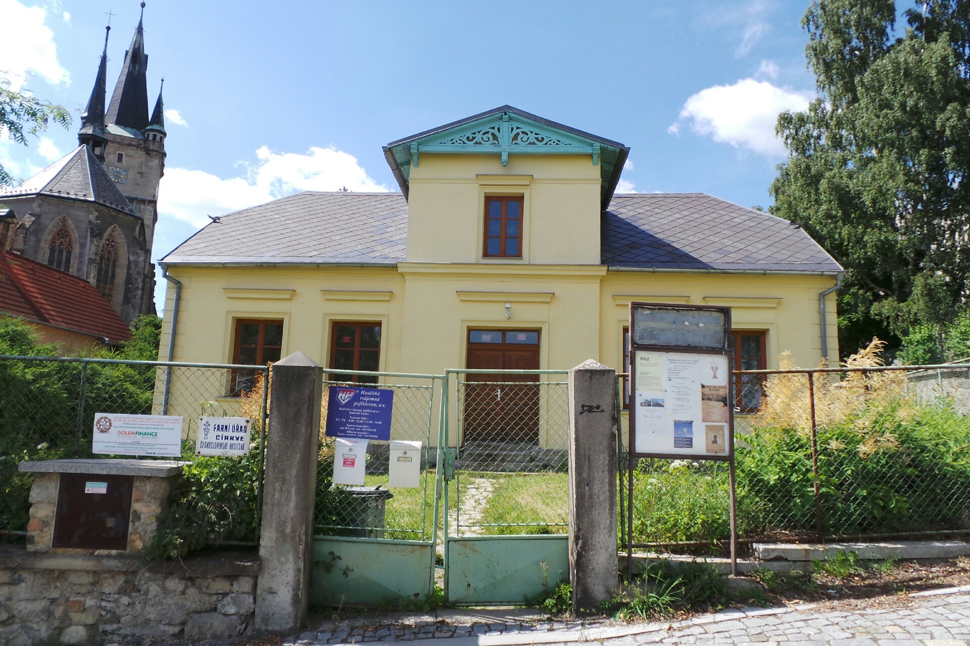 Náboženská obec Církve československé husitské v Tachově