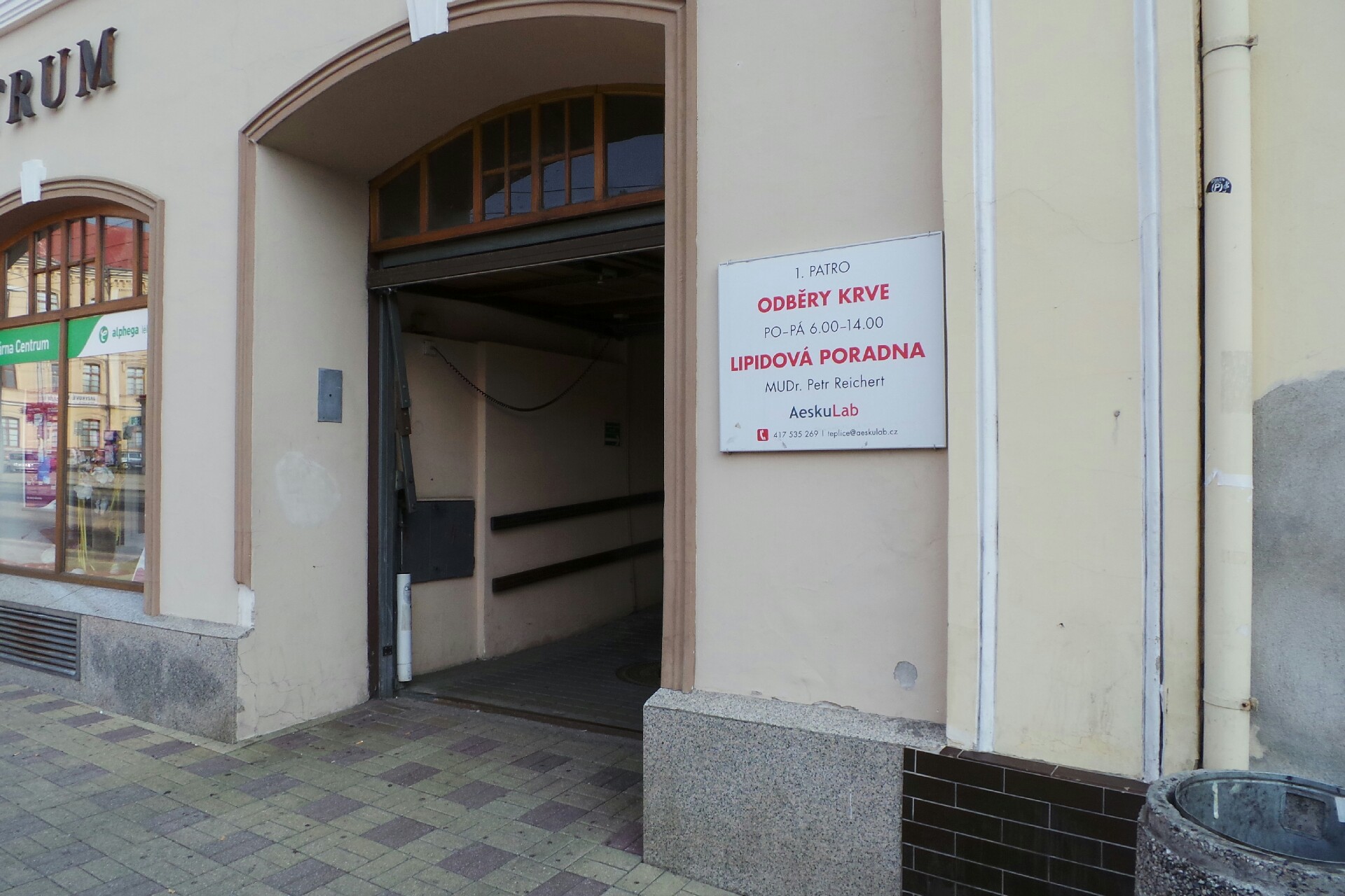 Unilabs (AeskuLab) - odběry krve