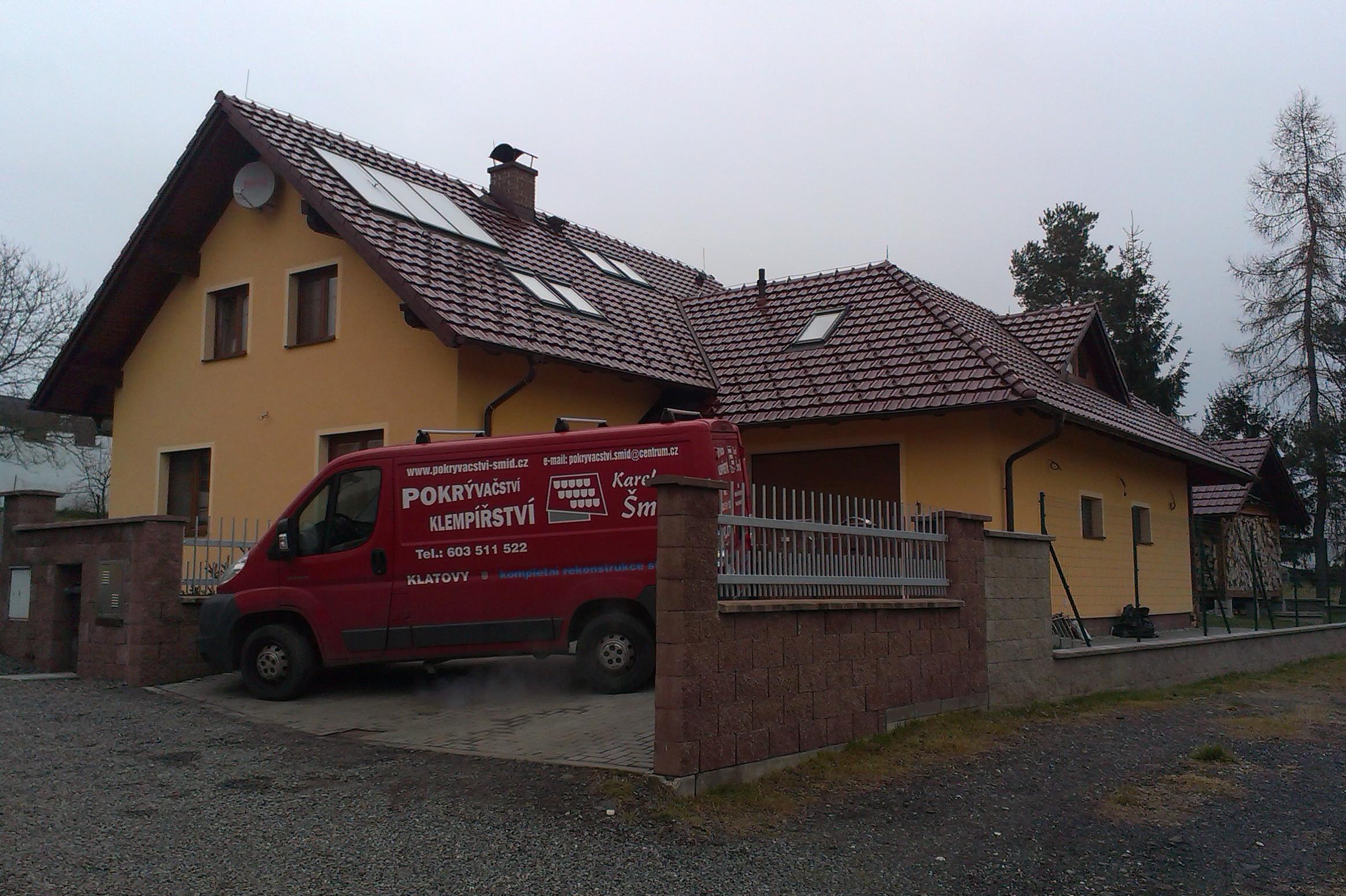 Pokrývačství, klempířství - Šmíd, s.r.o.