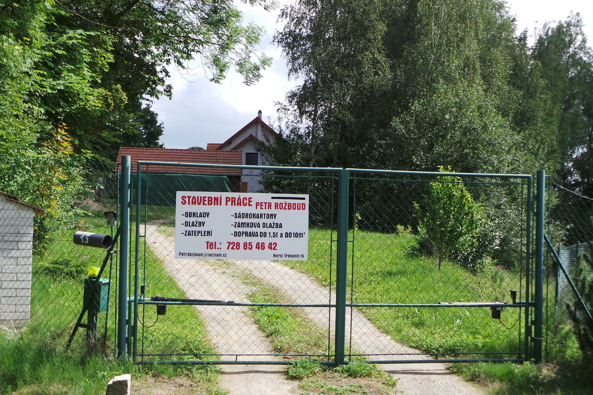 Stavební práce - Petr Rožboud