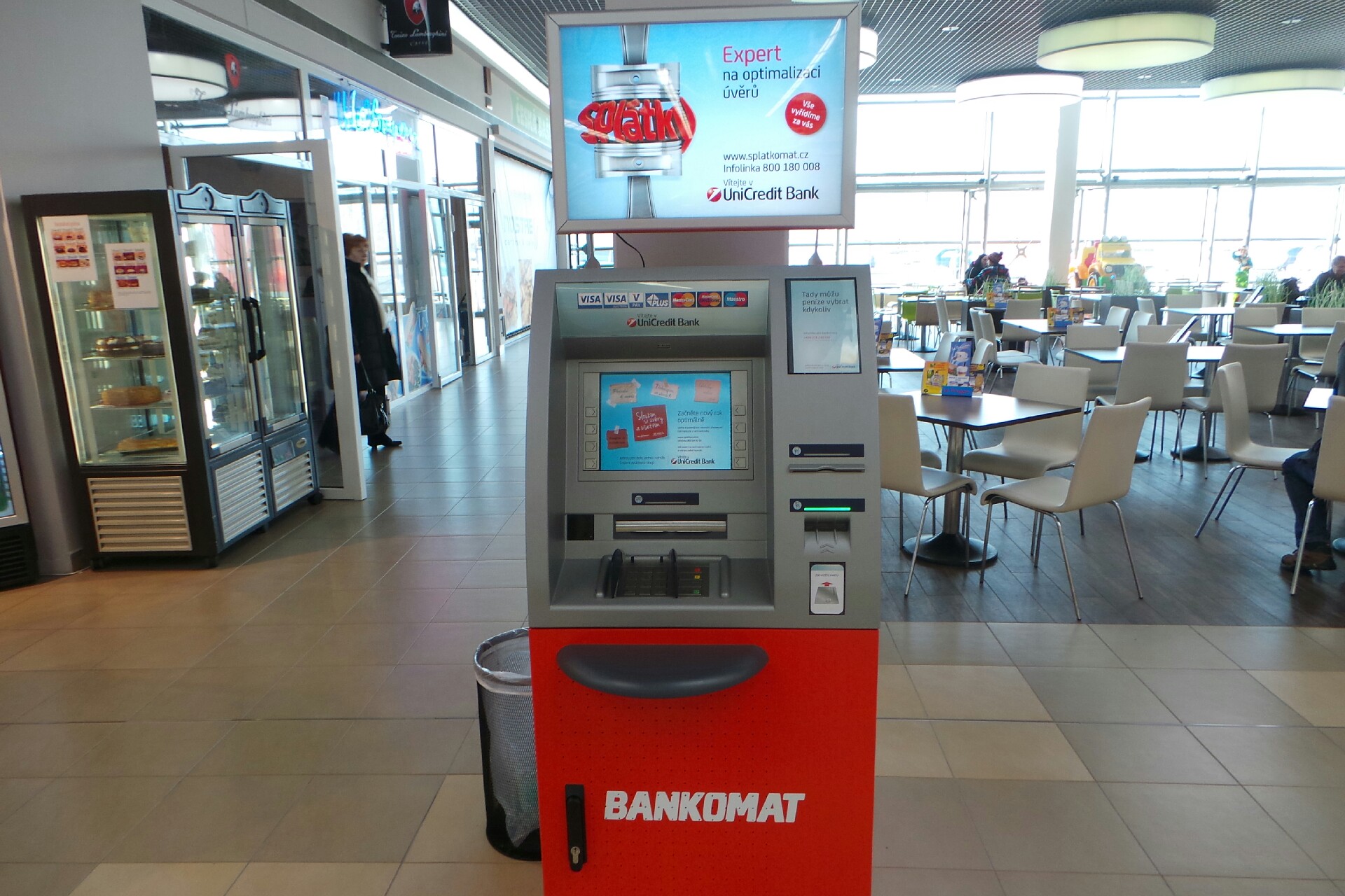 Bankomat UniCredit Bank Czech Republic
