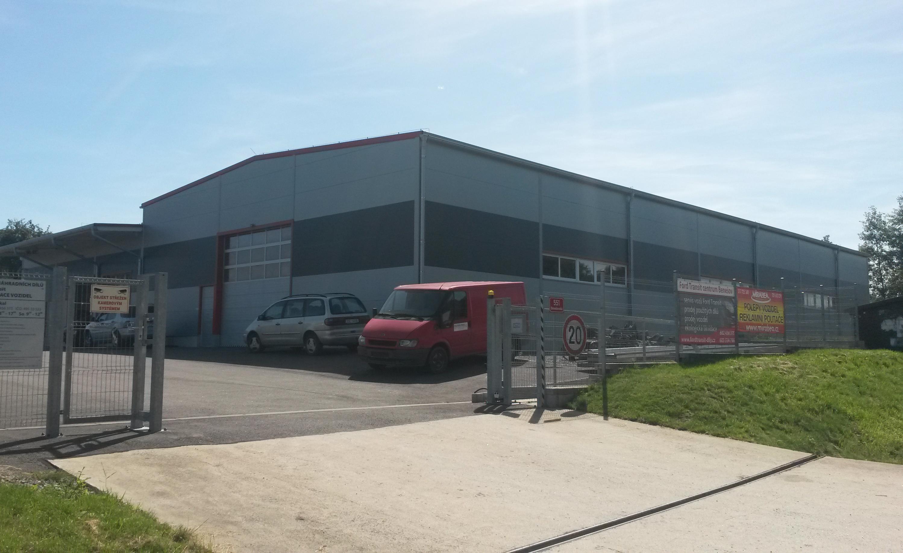 Ford Transit Centrum Benešov
