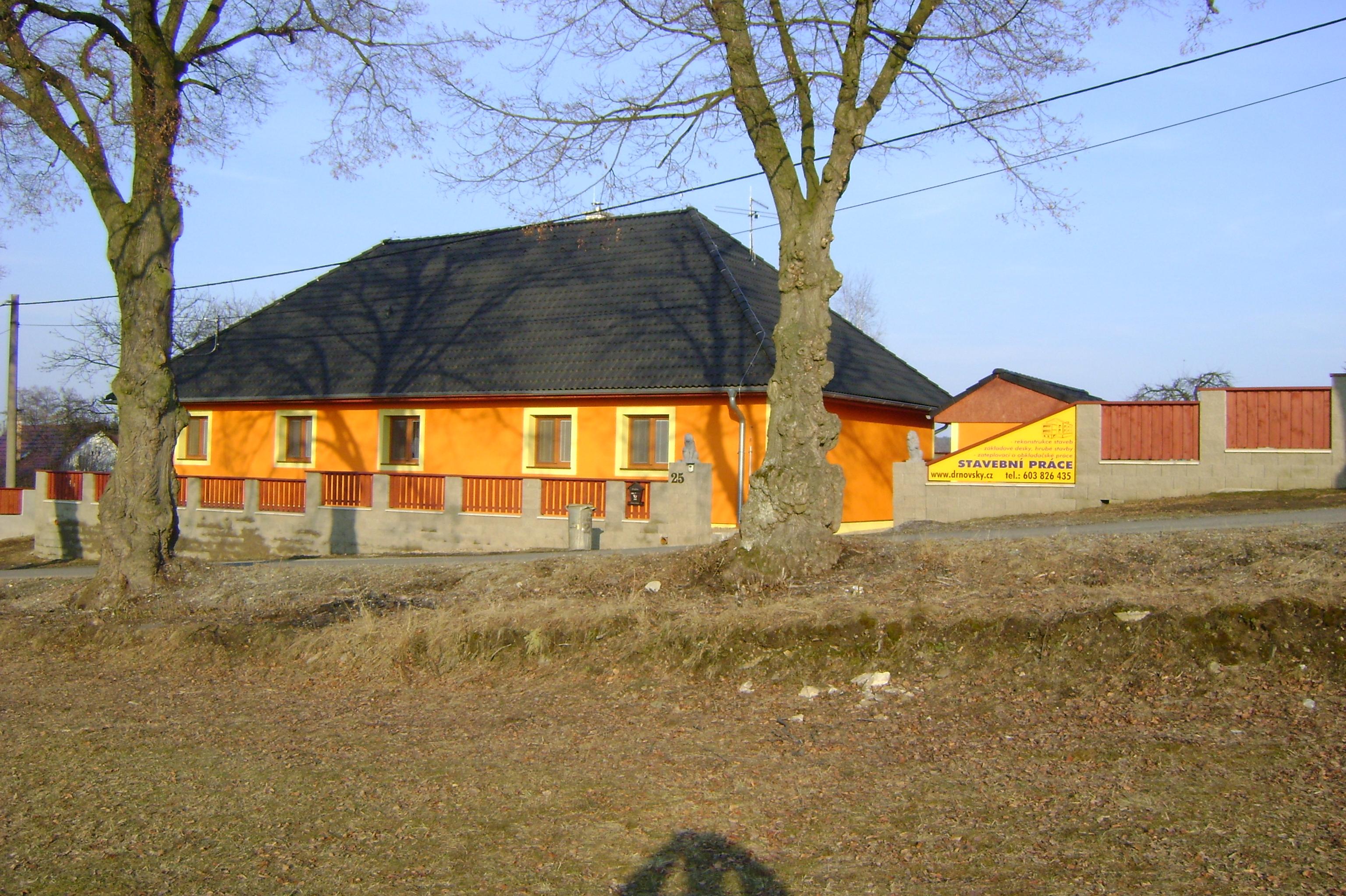 Václav Drnovský - Stavební práce