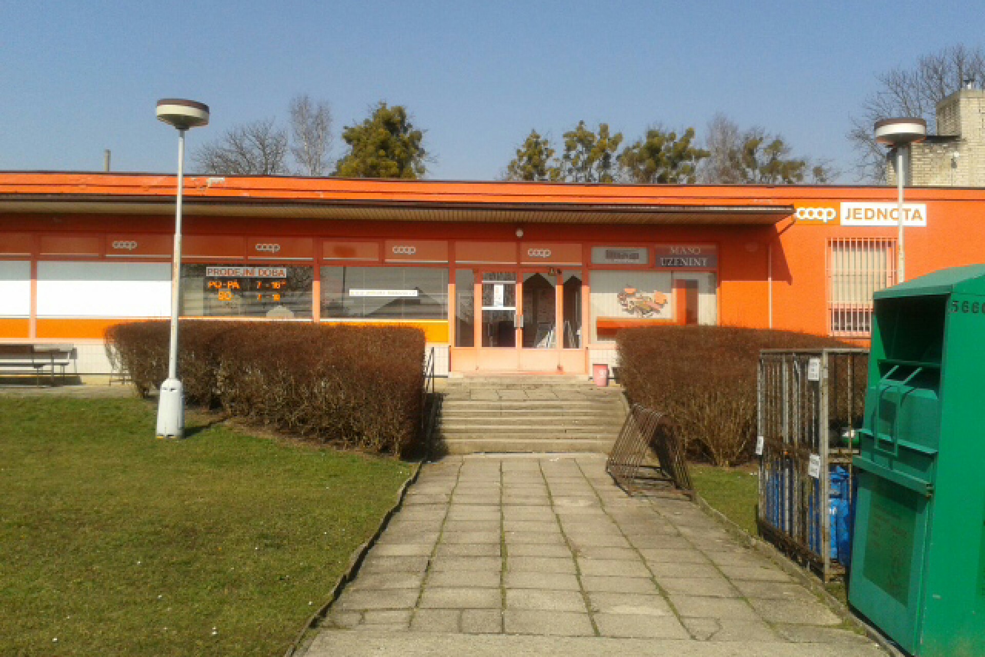 Jednota, spotřební družstvo v Hodoníně - COOP