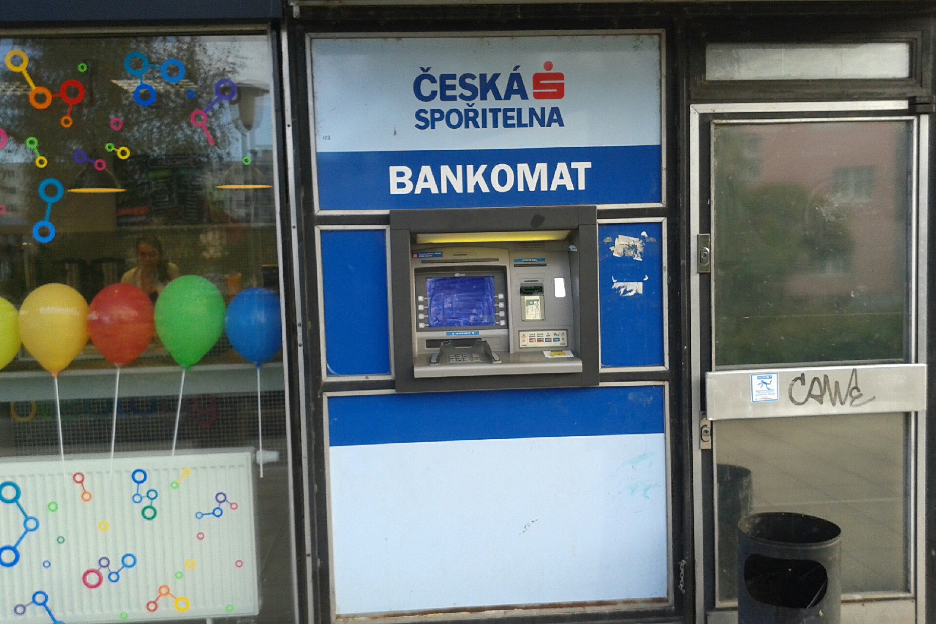 Bankomat České spořitelny