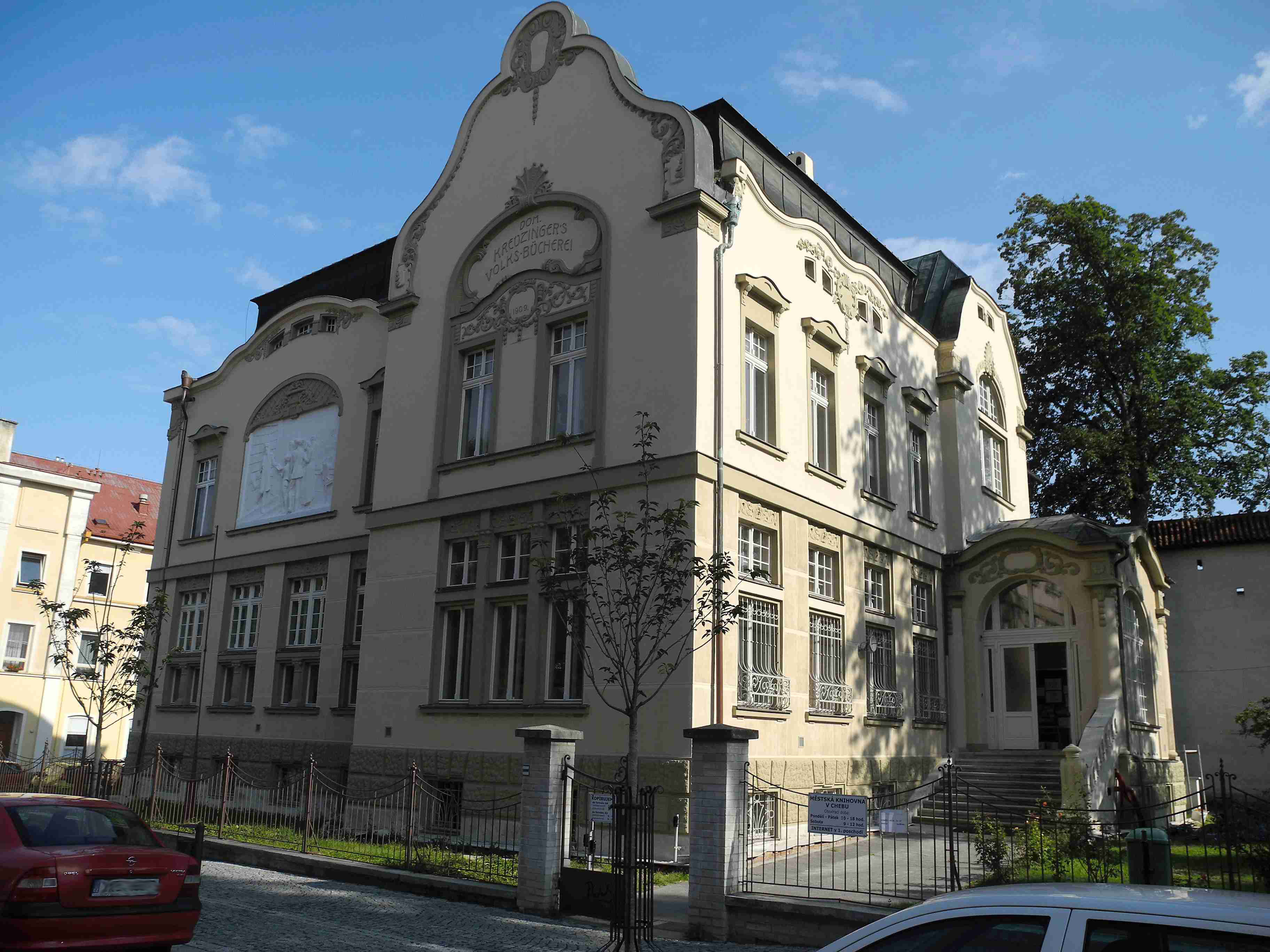 Městská knihovna v Chebu