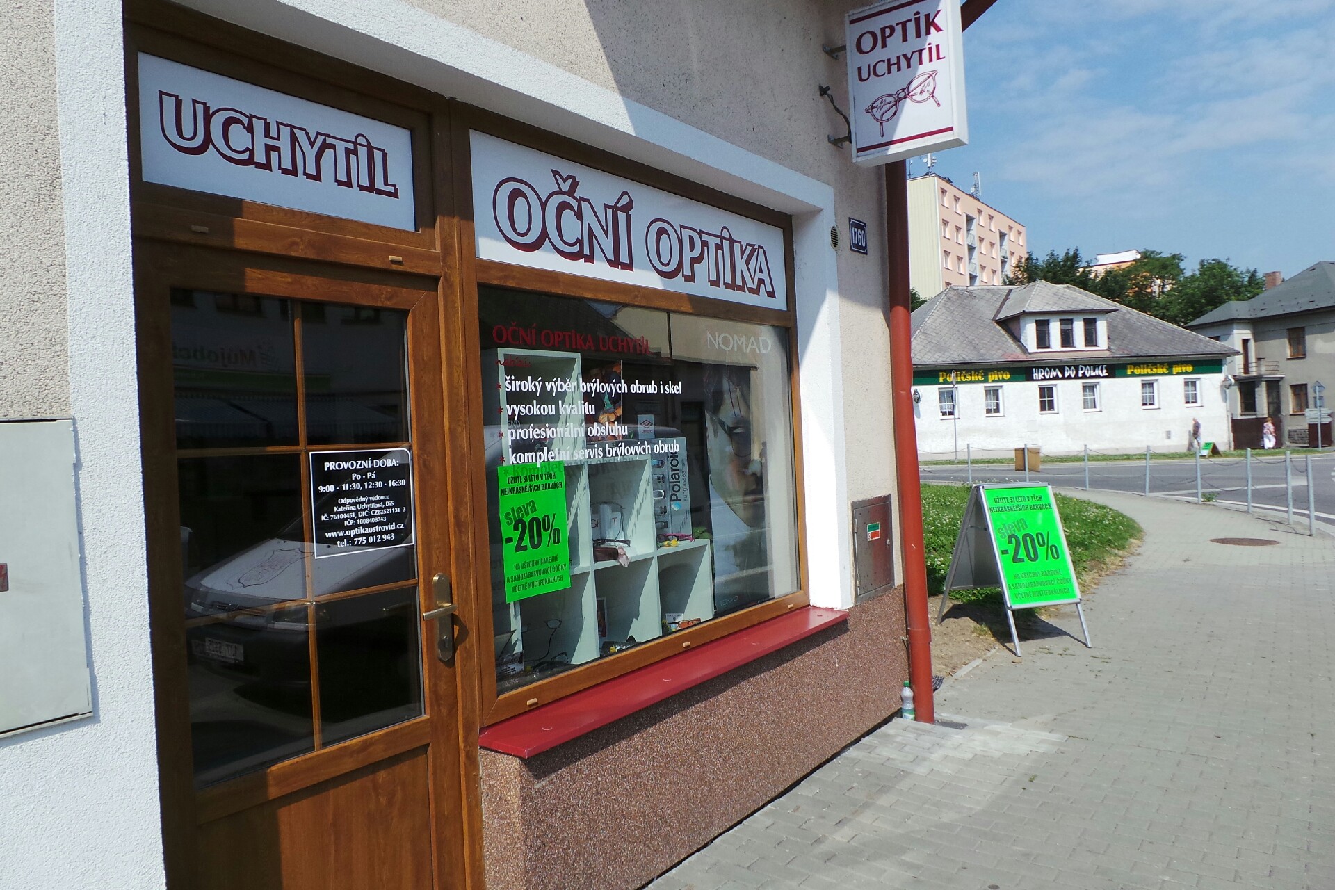 Oční optika Uchytil