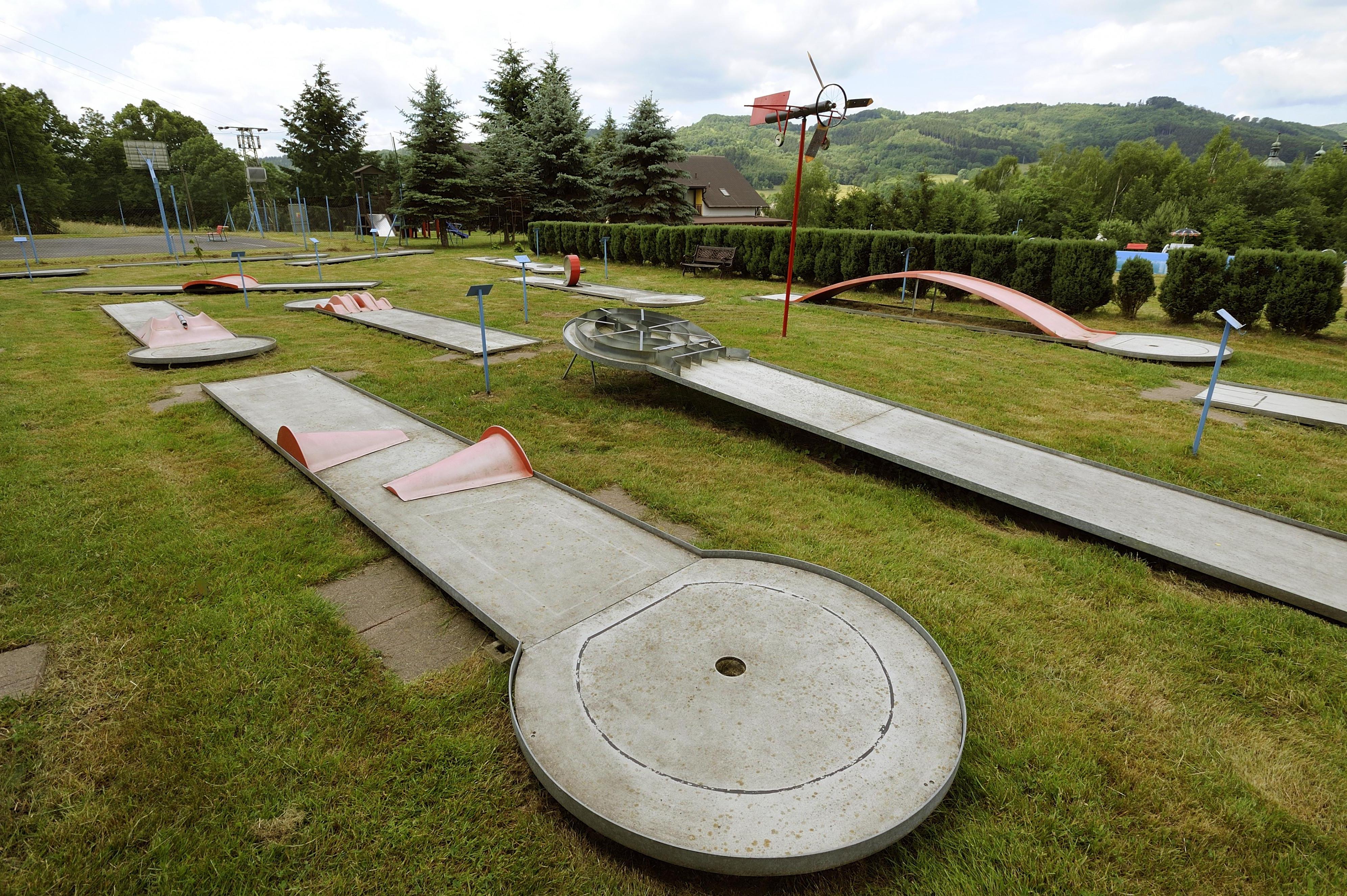 Minigolf hotelu Formule