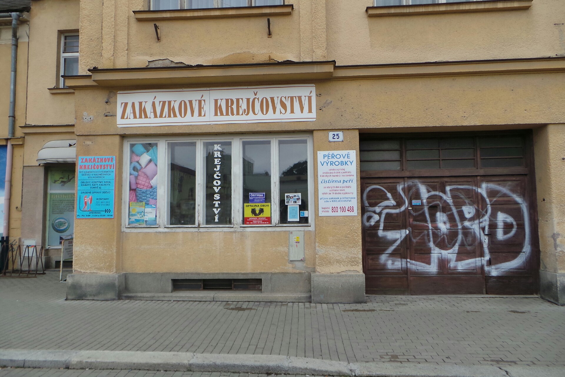 Čistírna peří Mareš