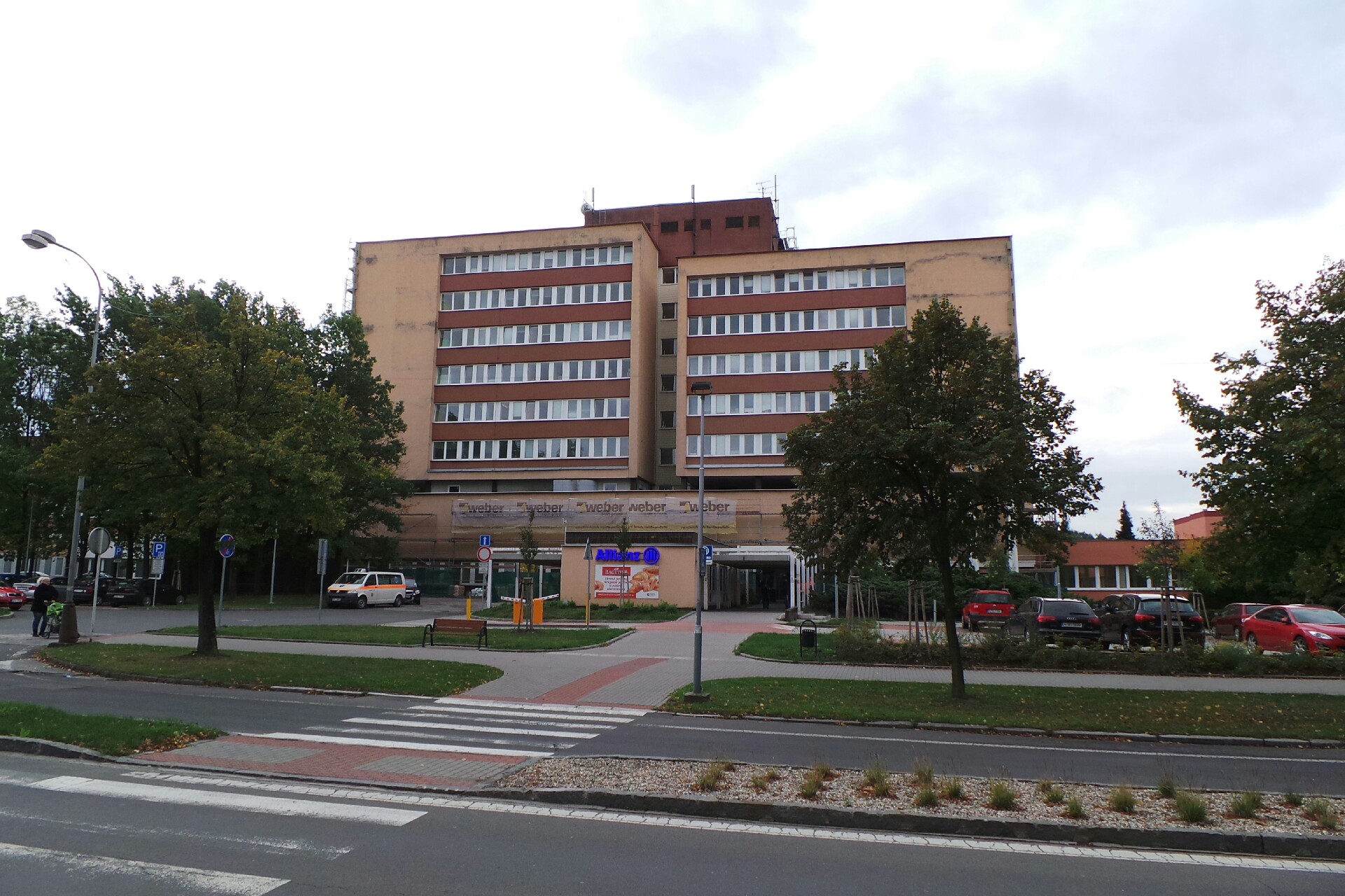 Ordinace praktického lékaře V areálu nemocnice