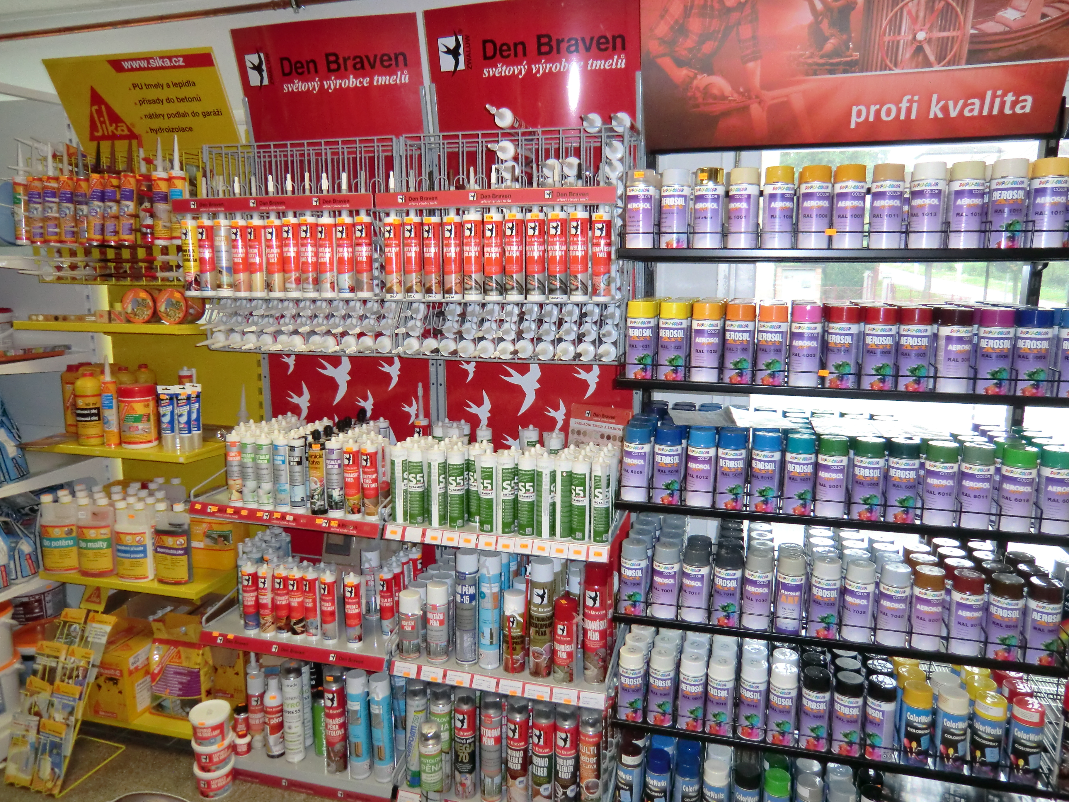 Hrabáček - barvy, míchací centrum foto 2