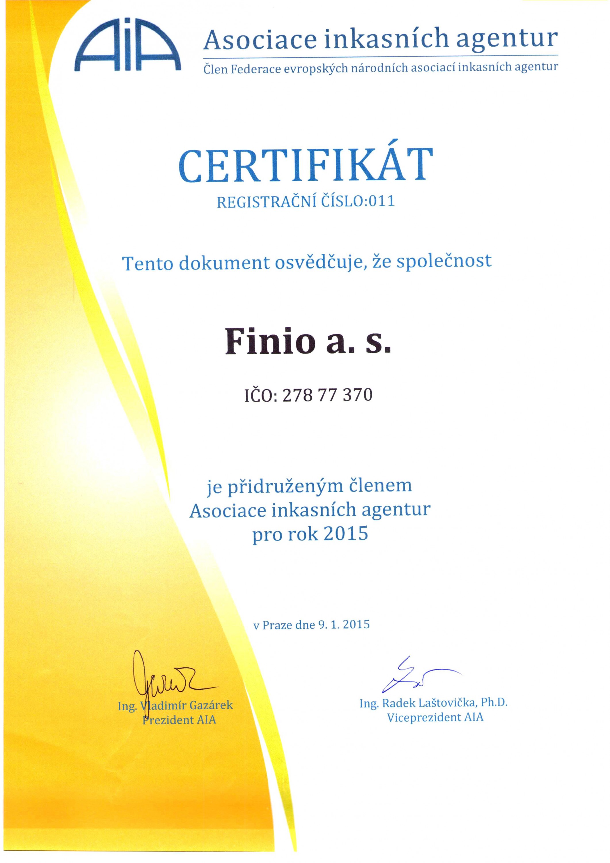 Finio a.s. foto 3