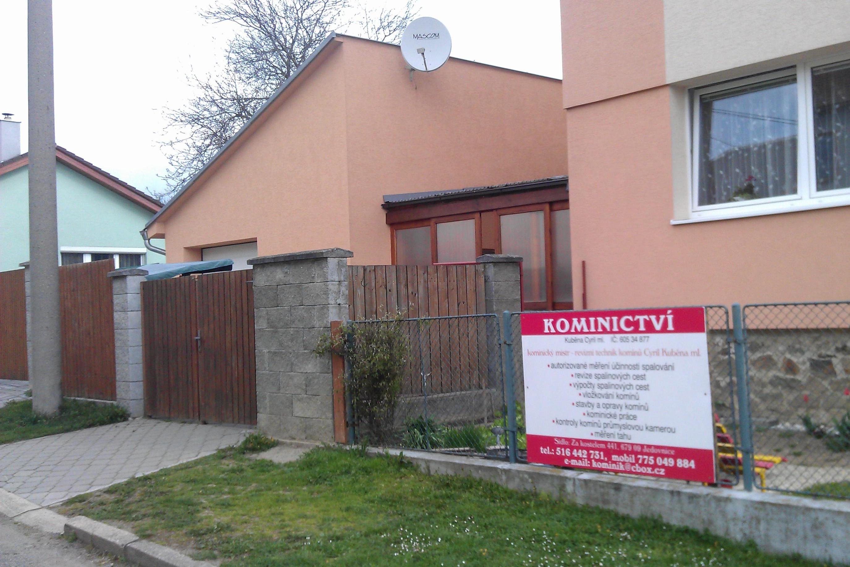 Cyril Kuběna - Kominictví