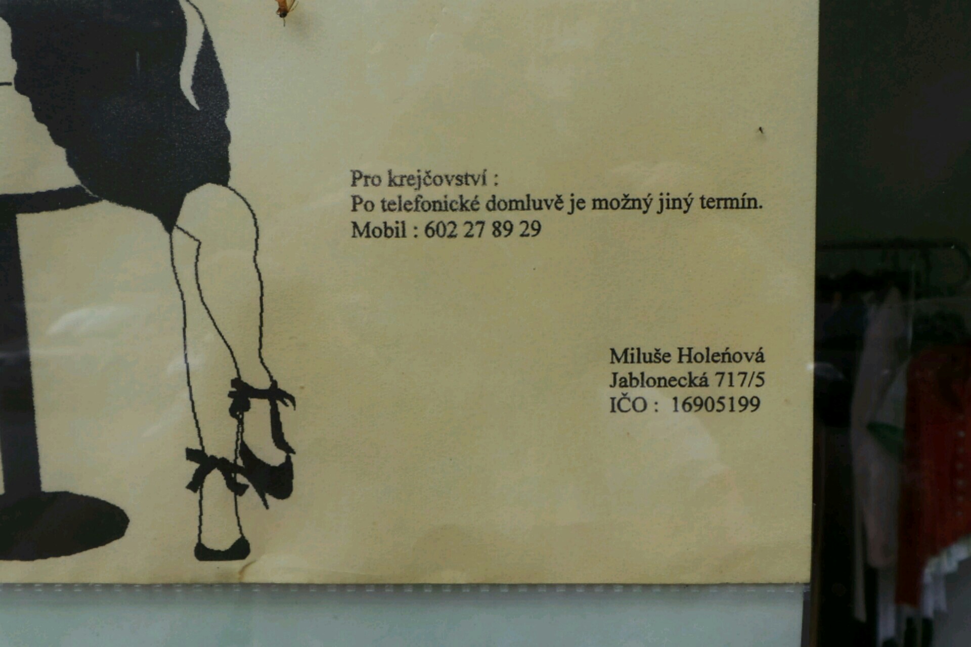 Krejčovství Prosek foto 2