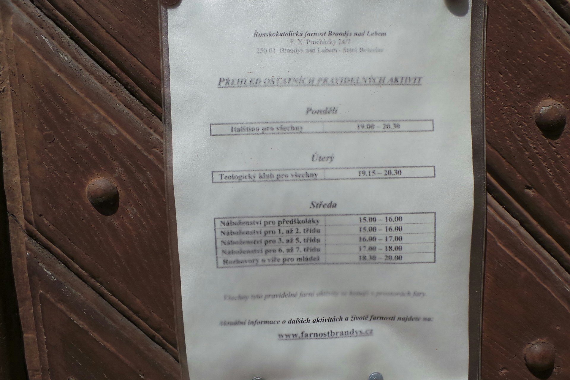 Římskokatolická farnost Brandýs nad Labem foto 2