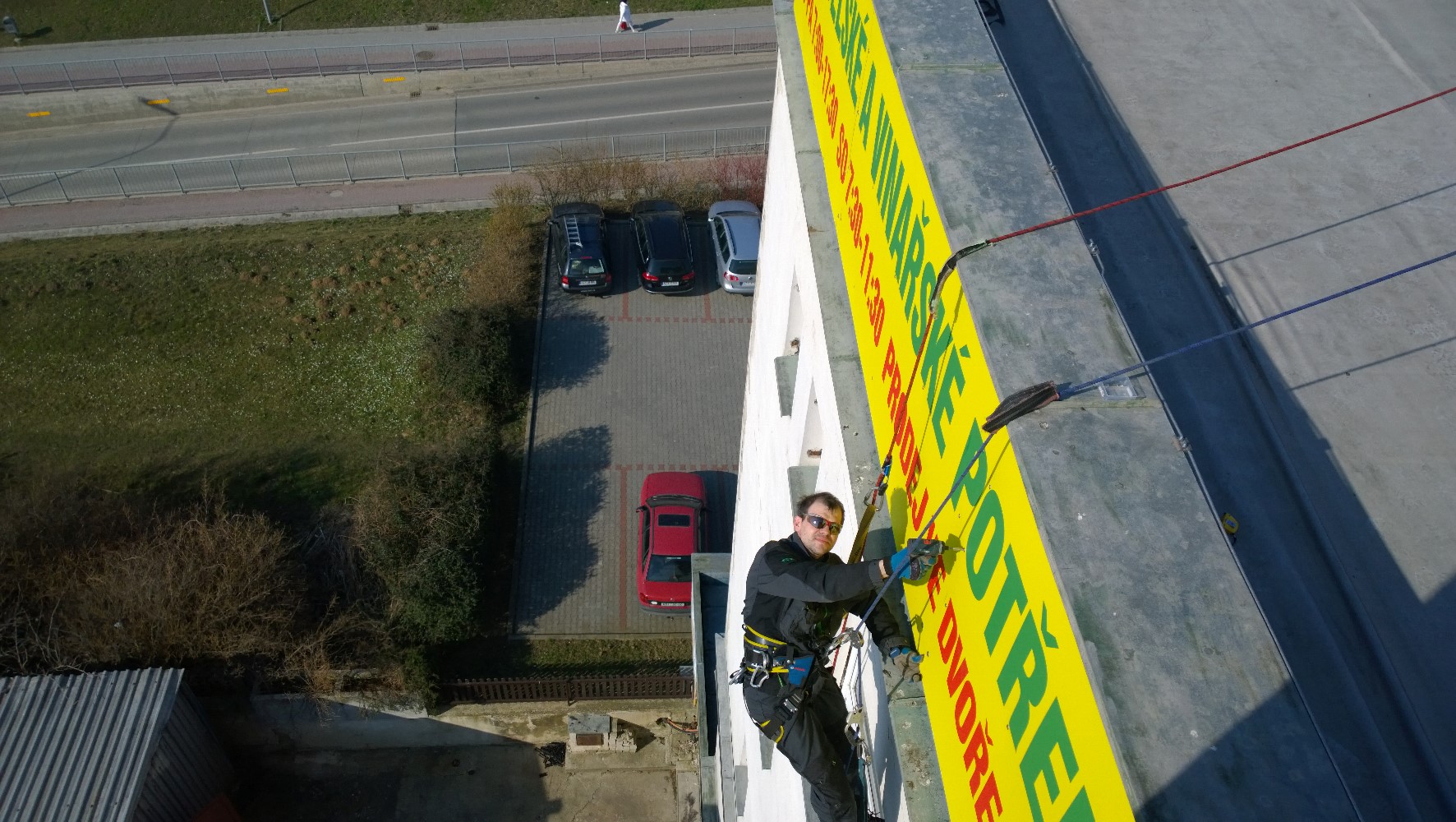 Výškové práce Kamil Čech foto 6