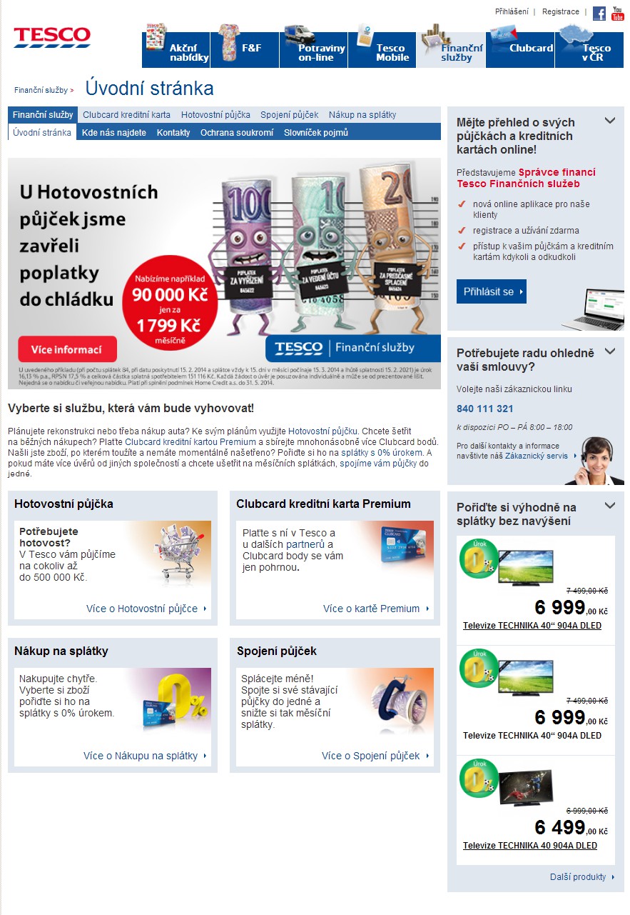 Tesco Finanční služby foto 2