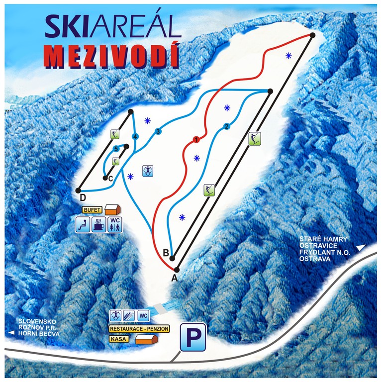 SKI areál Mezivodí foto 3