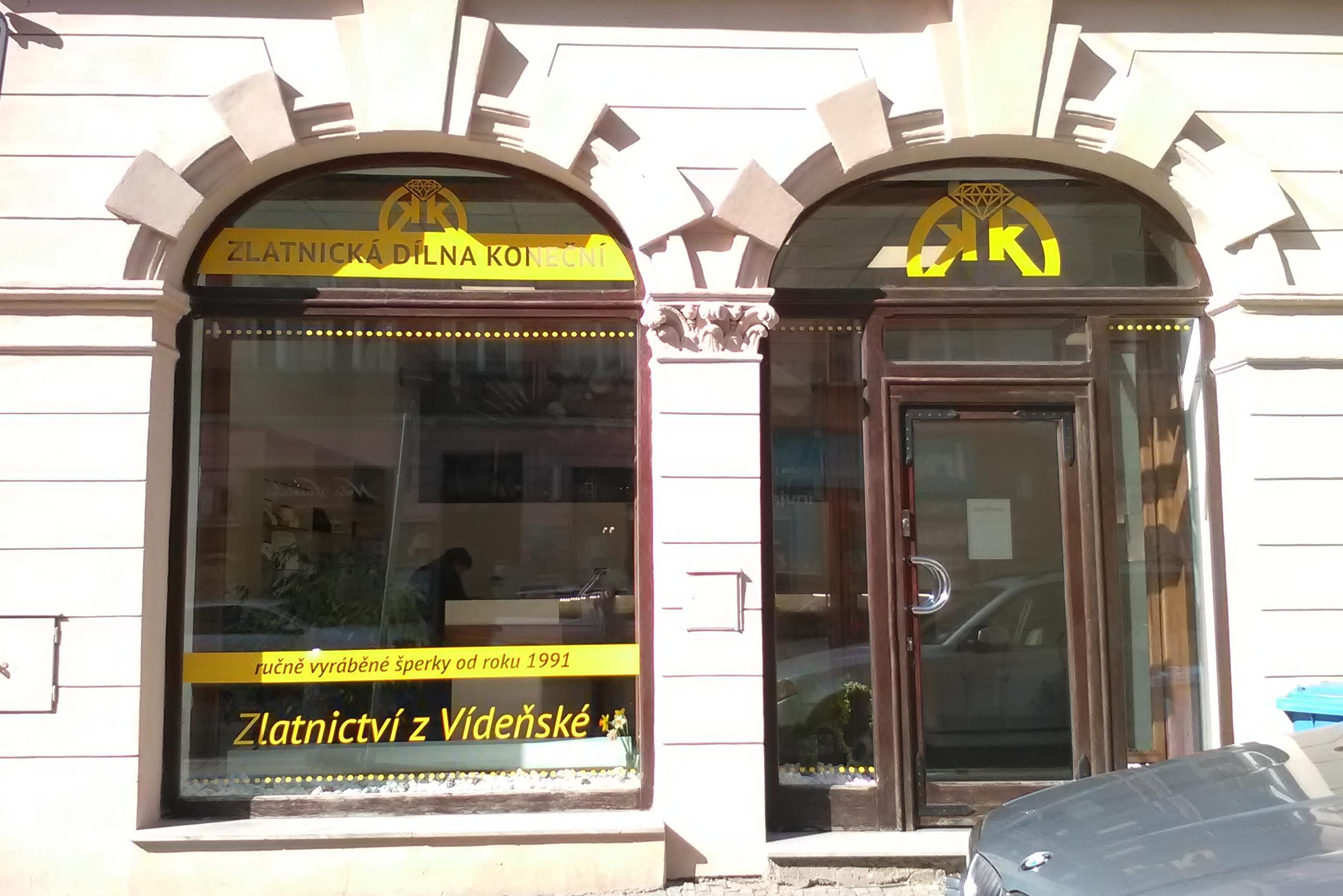 Zlatnická dílna Koneční