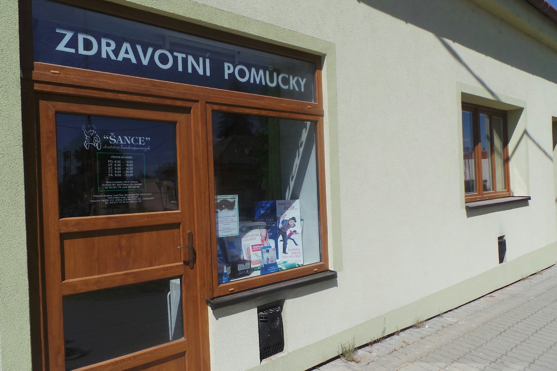 ŠANCE, družstvo handicapovaných, družstvo