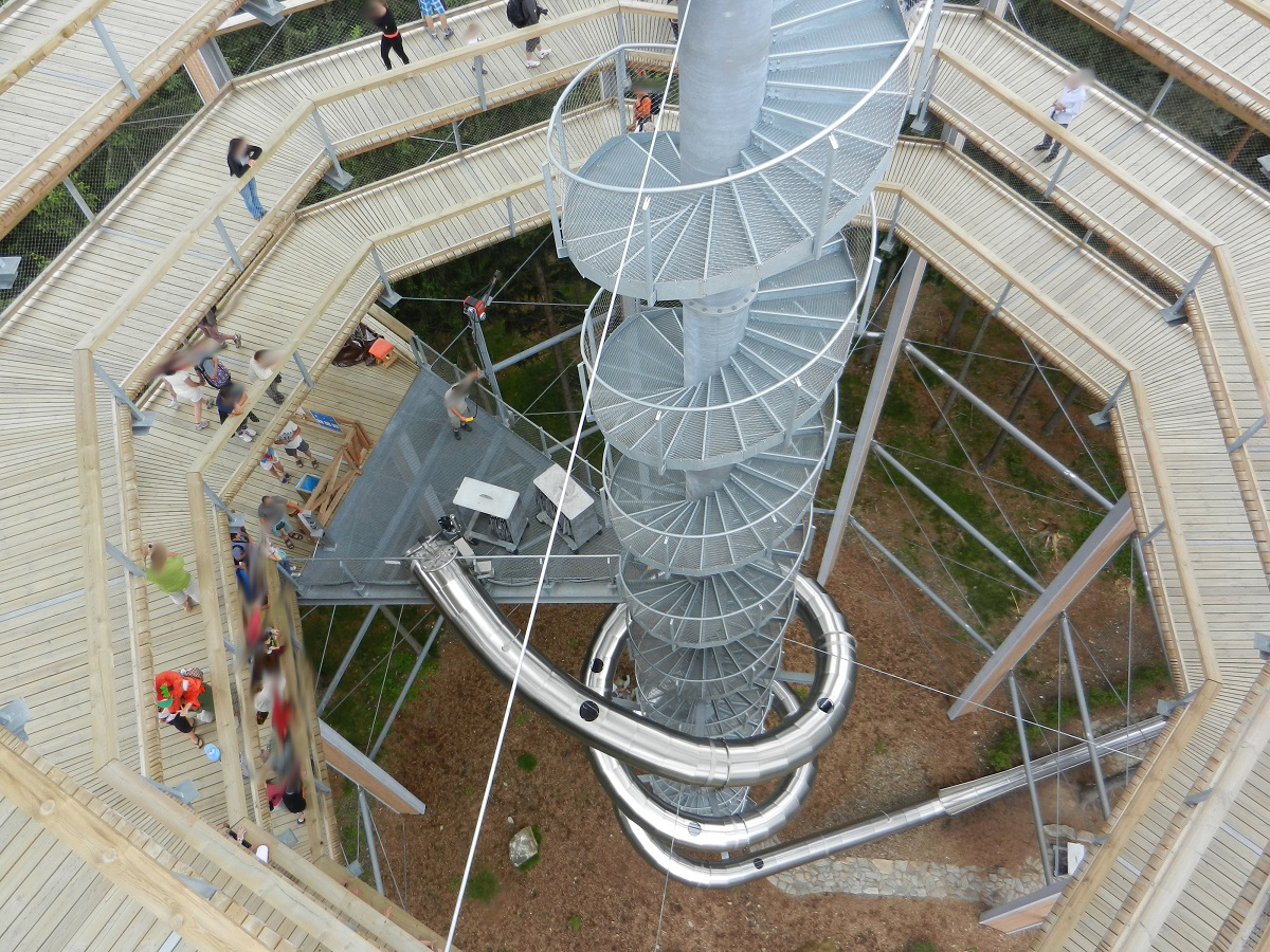 Stezka korunami stromů foto 4