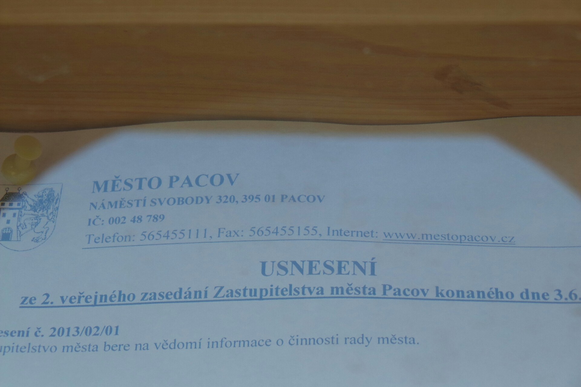 MÚ Pacov - Živnostenský úřad foto 3