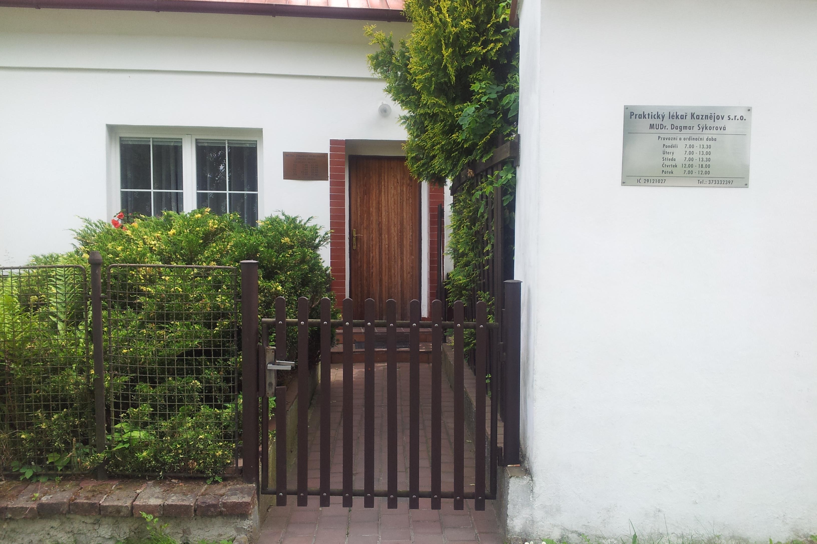 Praktický lékař Kaznějov, s.r.o.