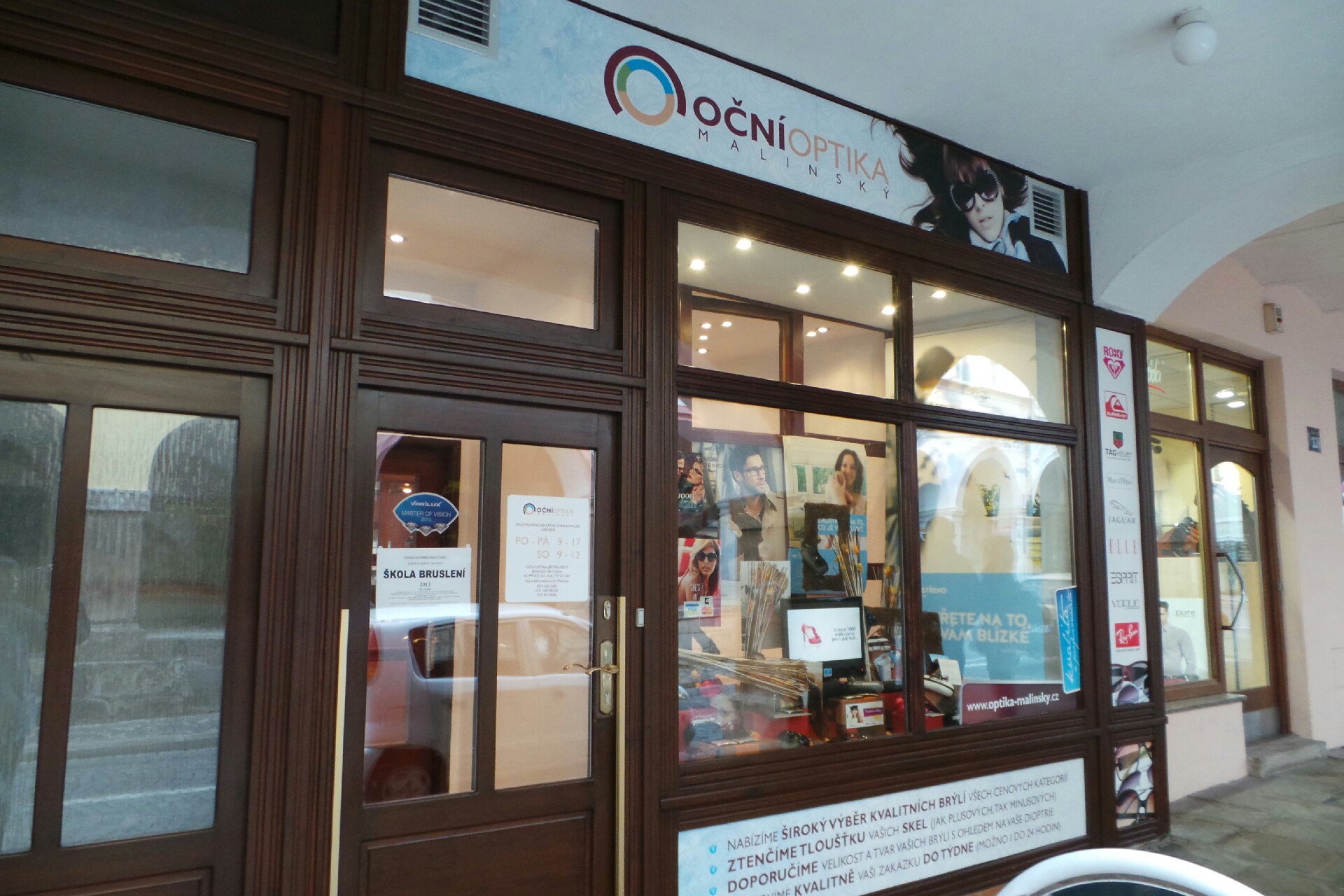 Oční optika Malinský